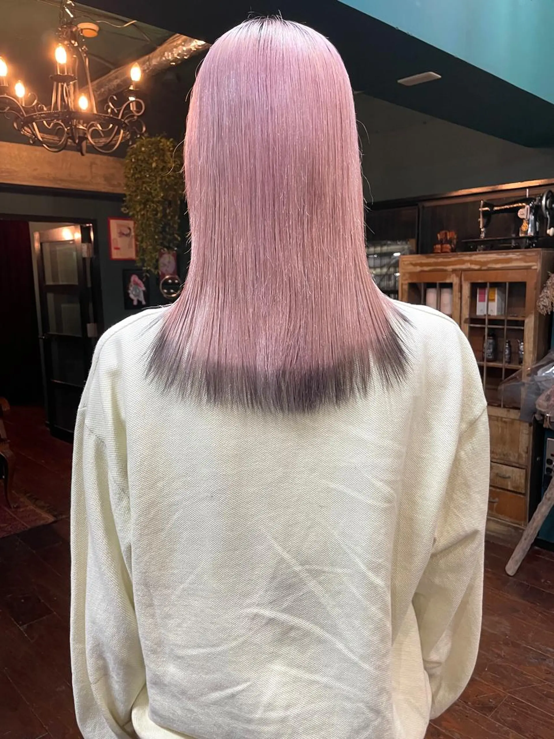 セミロング カット ヘアカラー トリートメント vivre libre所属・vivre libreのヘアスタイル