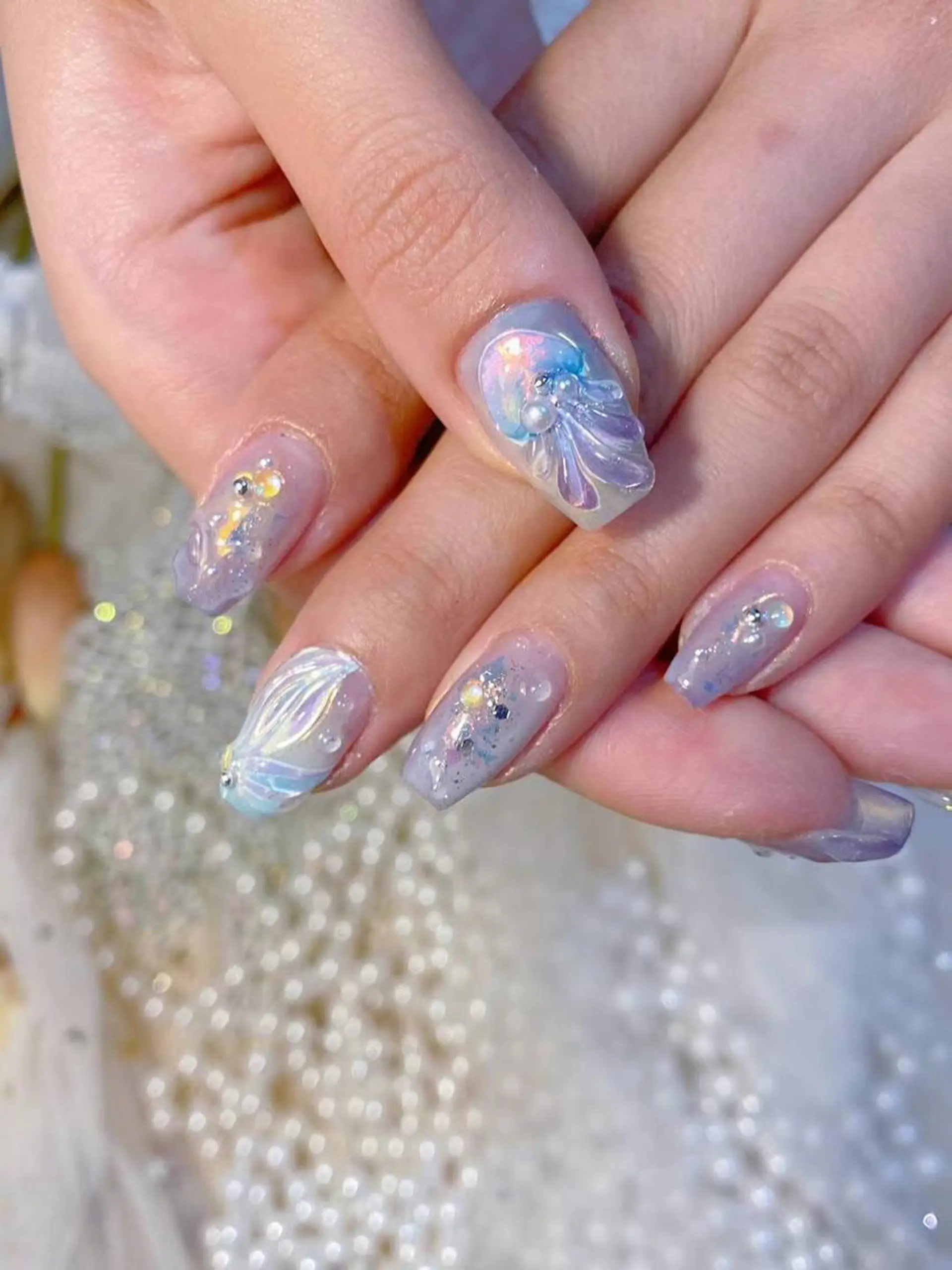 ネイル ぷっくりネイル My nail所属・babarla Nailのネイルデザイン