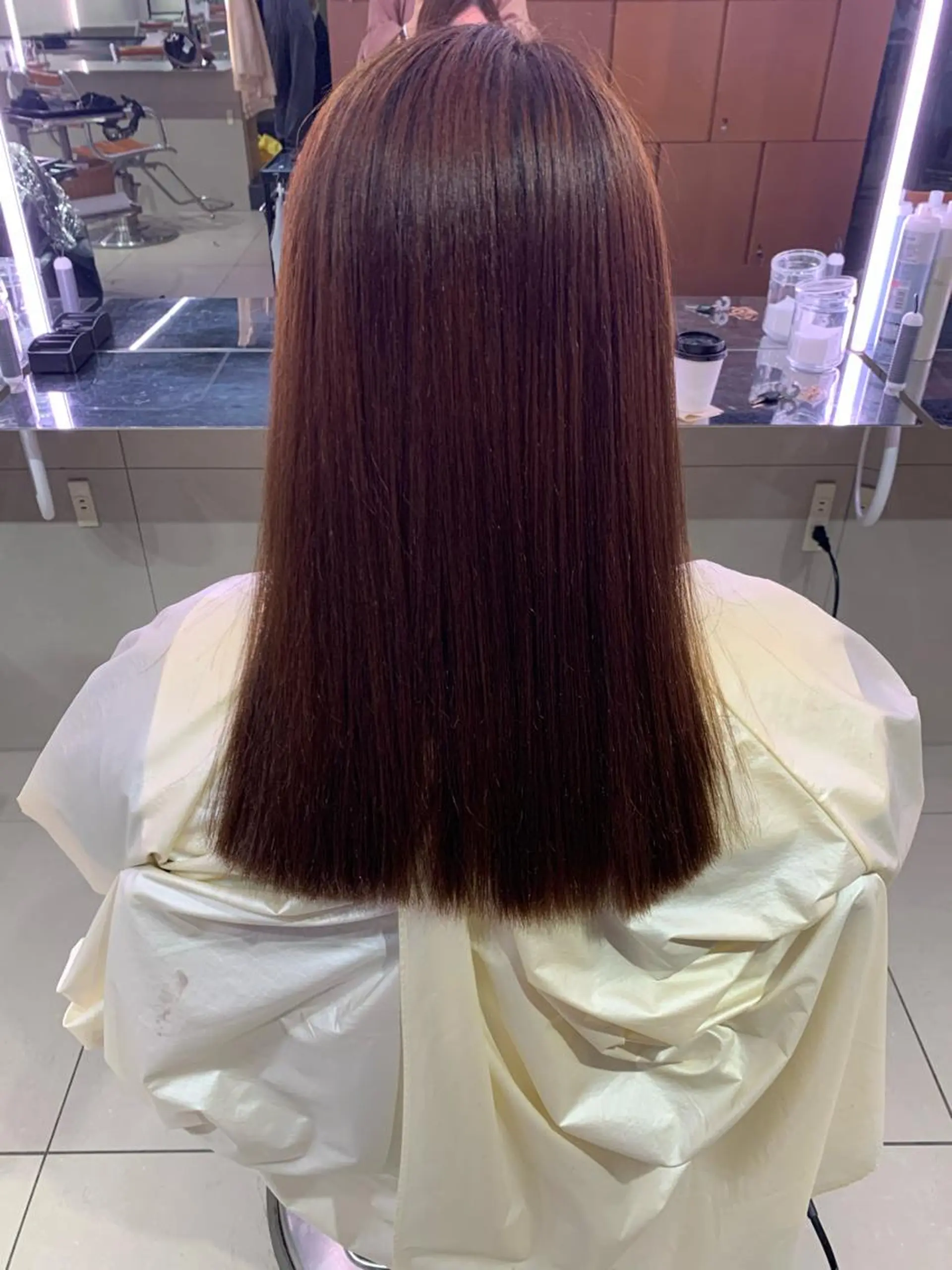 ロング 髙橋 優菜のヘアスタイル