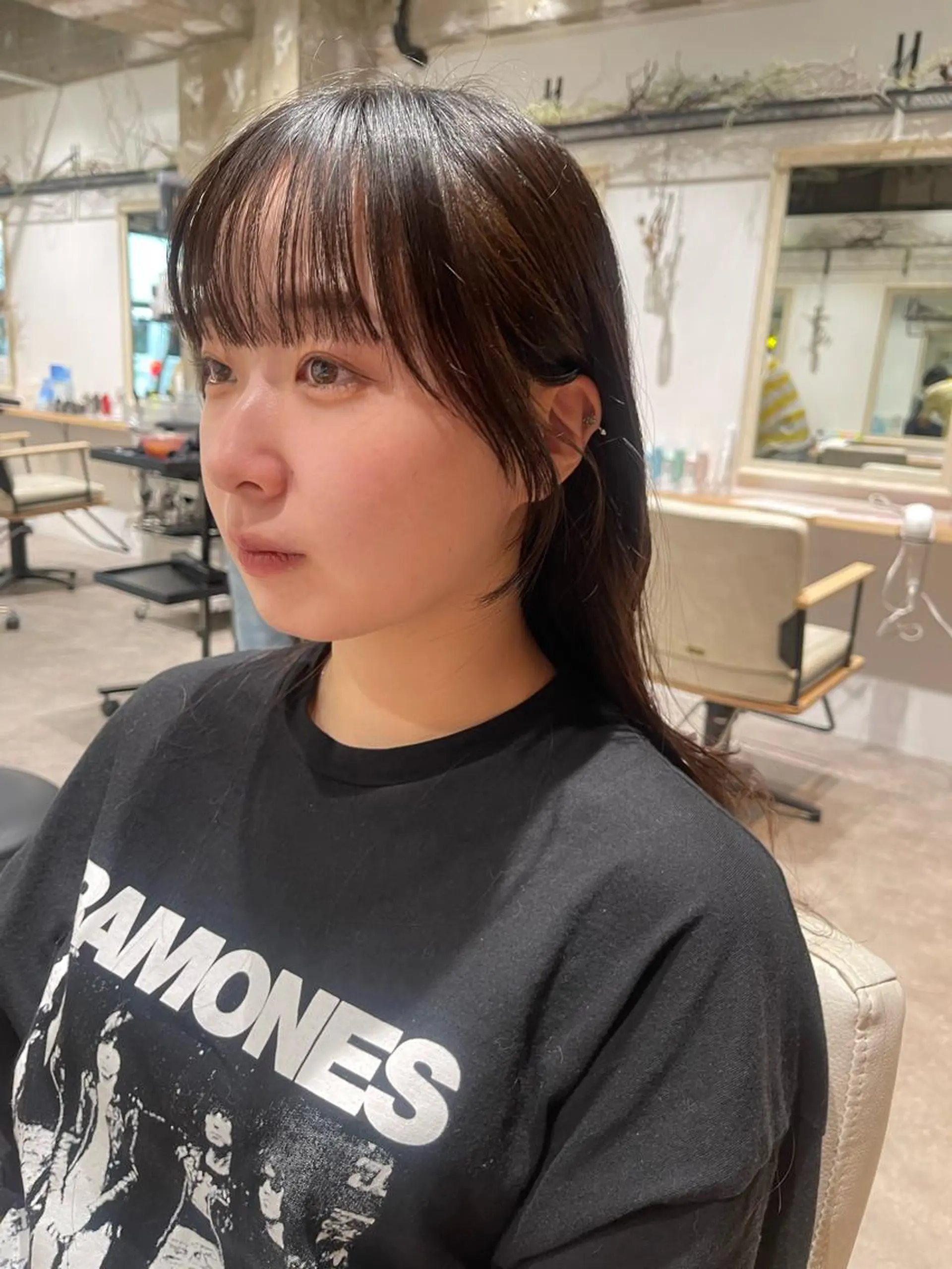 ロング カット ano @anomukuiのヘアスタイル