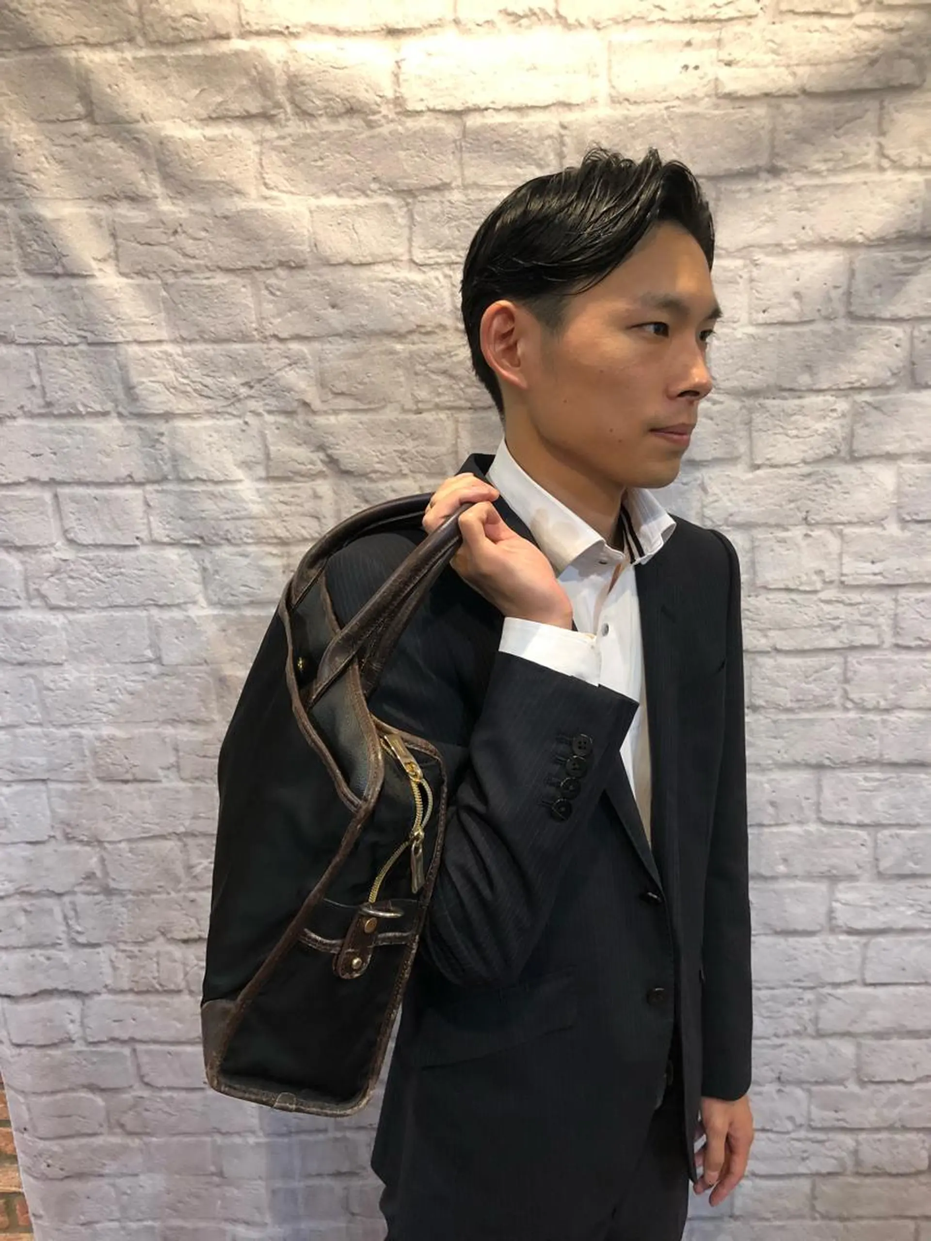 ショート カット パーマ ヘアセット 赤坂barber 古澤慶一郎【モテ髪】のヘアスタイル
