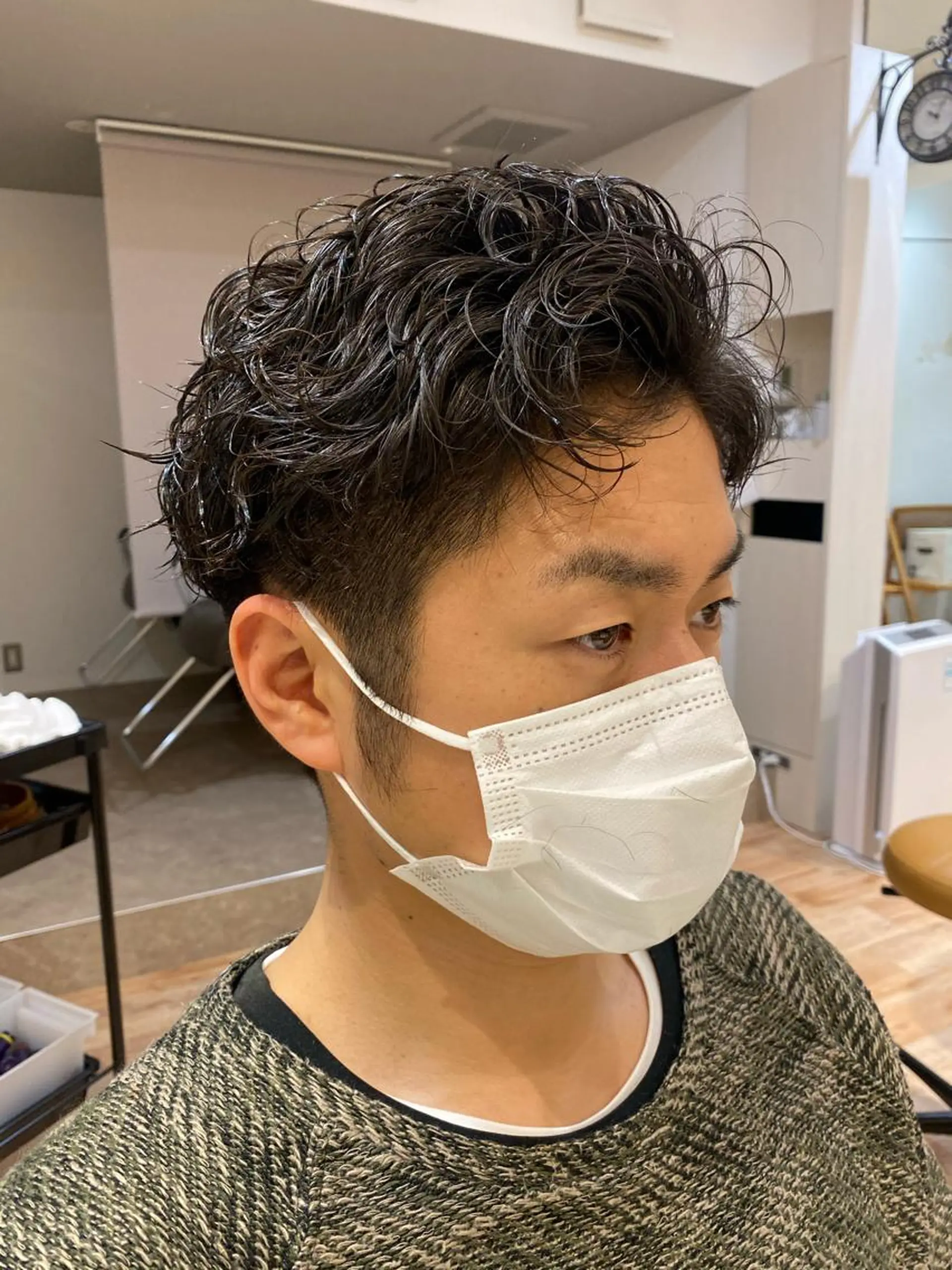 パーマ メンズ カット パーマ ❤️パーマ美容師✂︎ 井口美緒のヘアスタイル