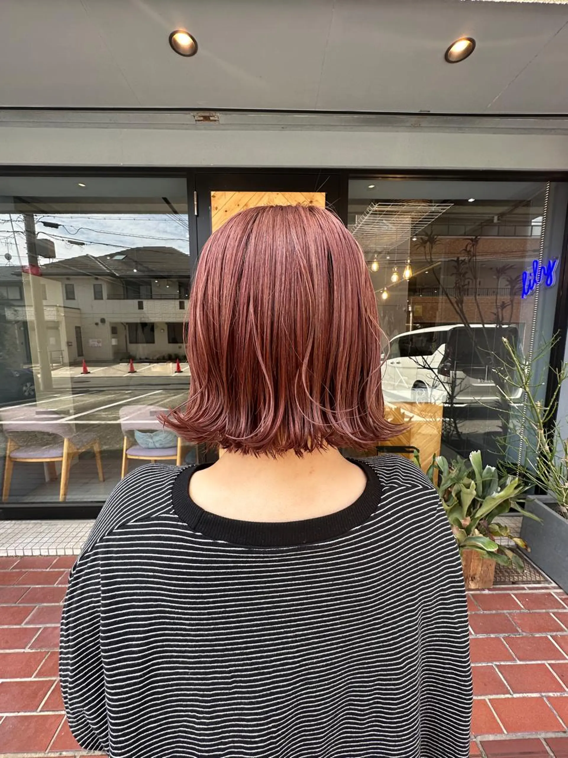 カラー 透明感カラー ダブルカラー 外国人風カラー 十倉 朱莉のヘアスタイル