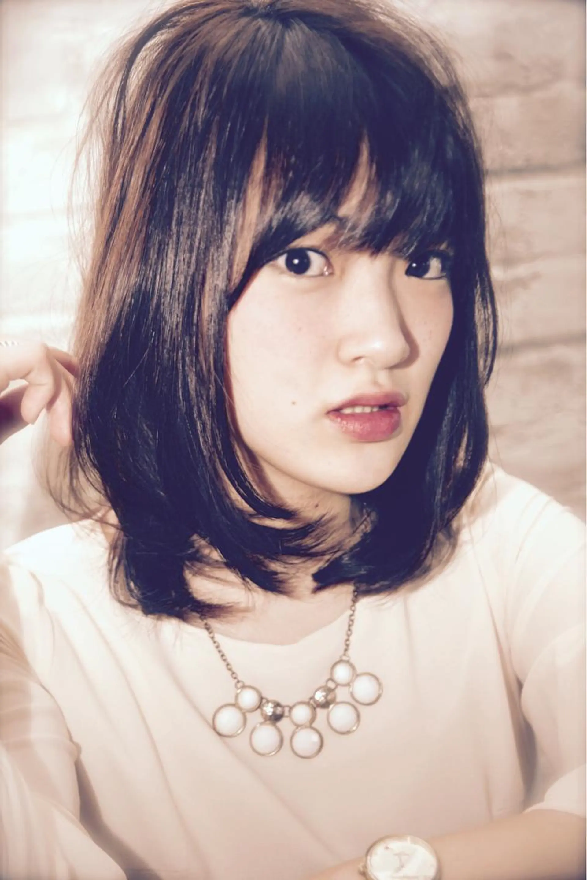 ミディアム カラー レイヤーカット Calenda/ パーソナル美髪サロンのヘアスタイル