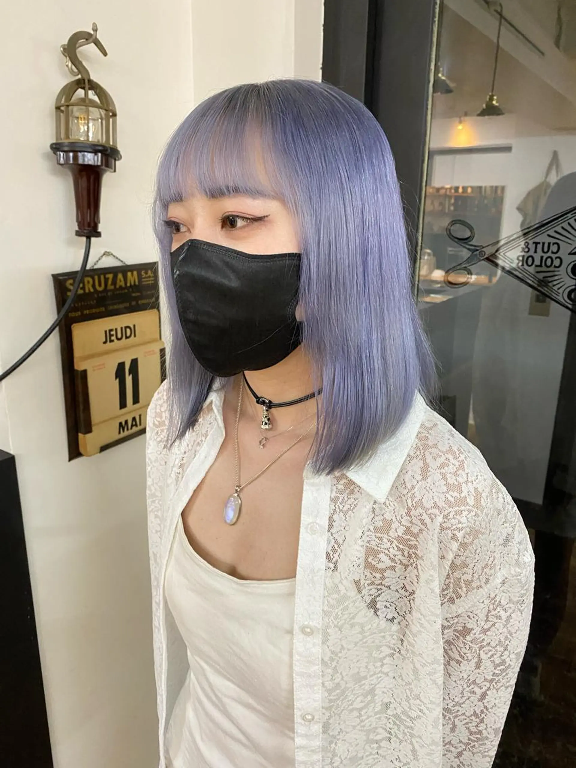 ミディアム カラー ハイトーンカラー ⭐️NAZUNAのヘアスタイル