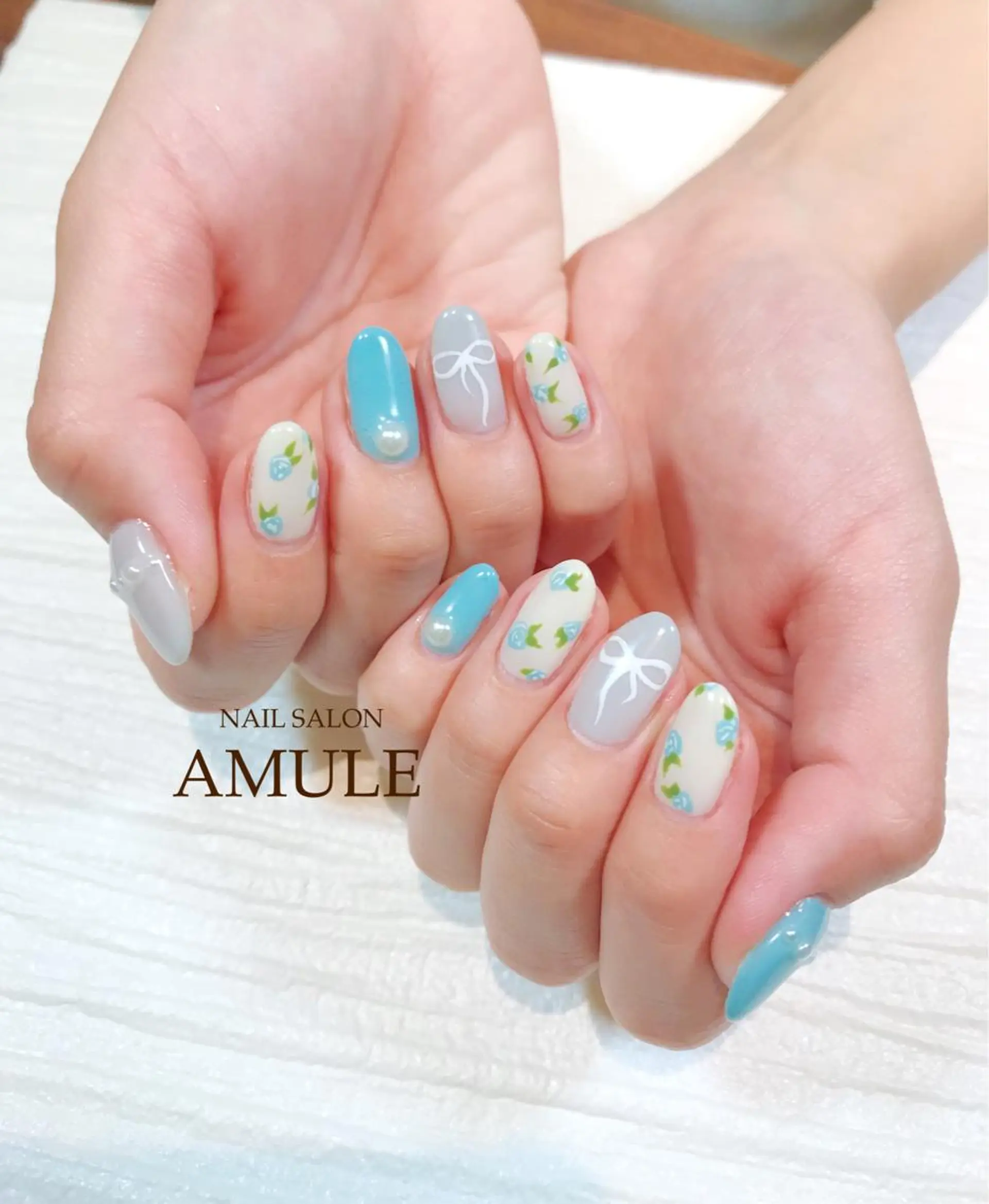 ネイル ハンドネイル NAILSALON AMULEのネイルデザイン