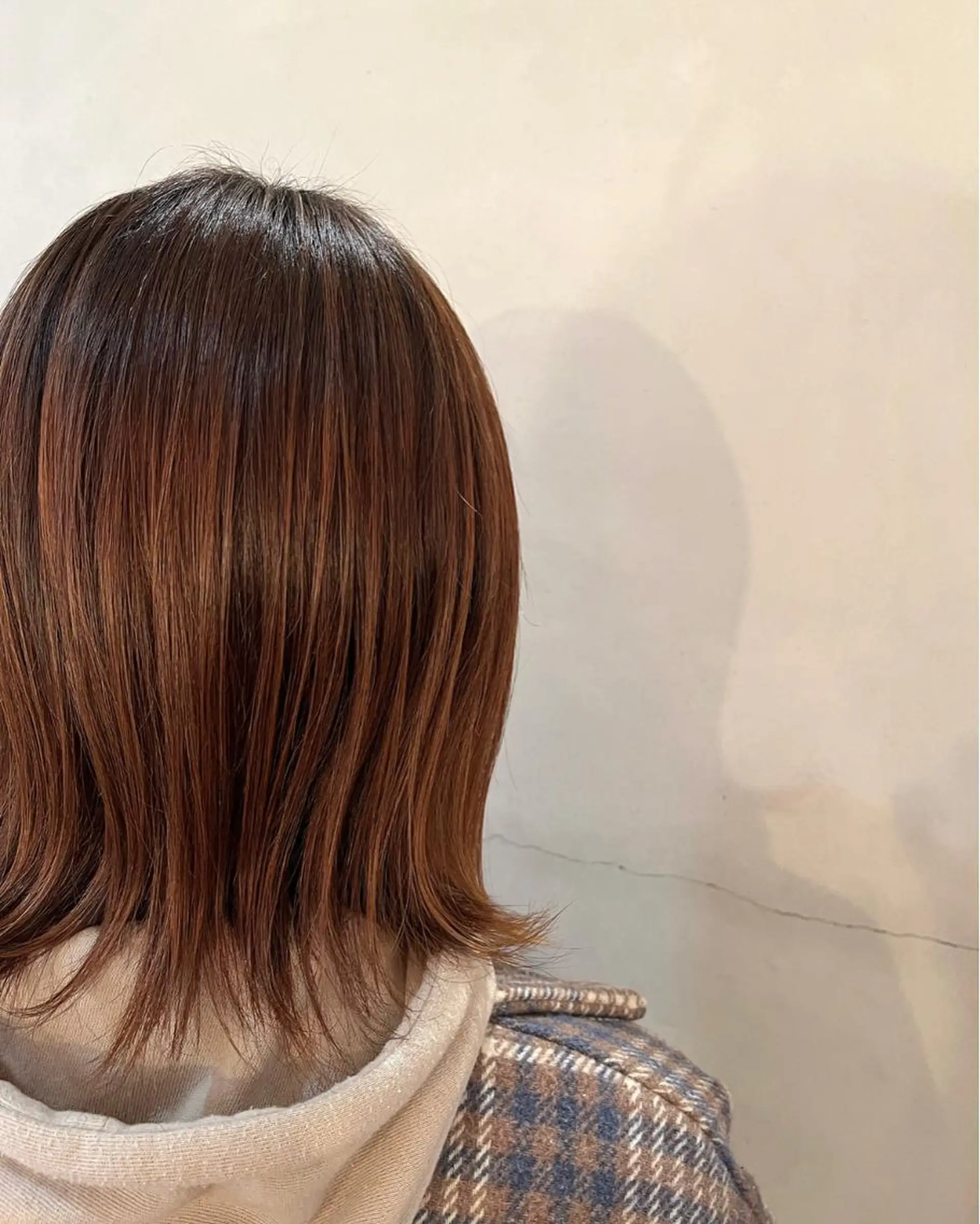 ミディアム ボブ 外ハネヘア アドラーブル 松崎店所属・仲村 夏希のヘアスタイル