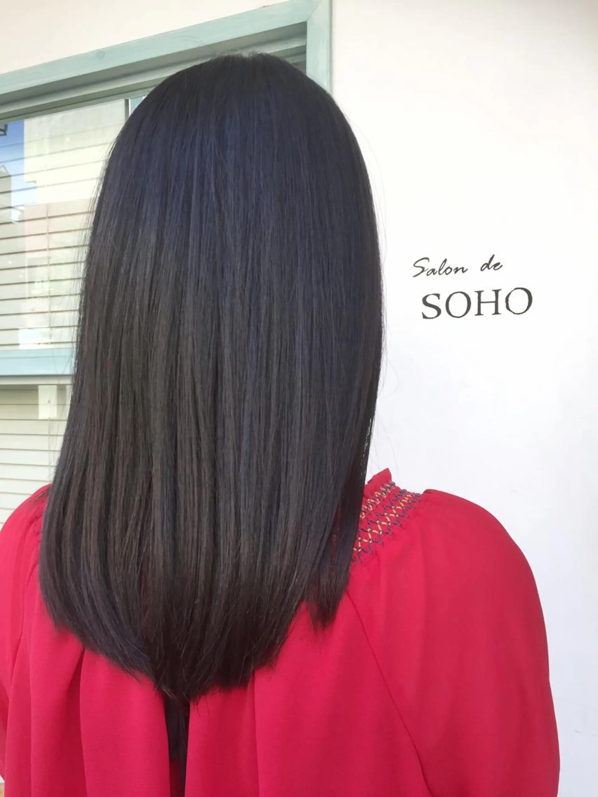 セミロング パーマ 縮毛矯正 ストレートパーマ ◇おの あすか◇のヘアスタイル