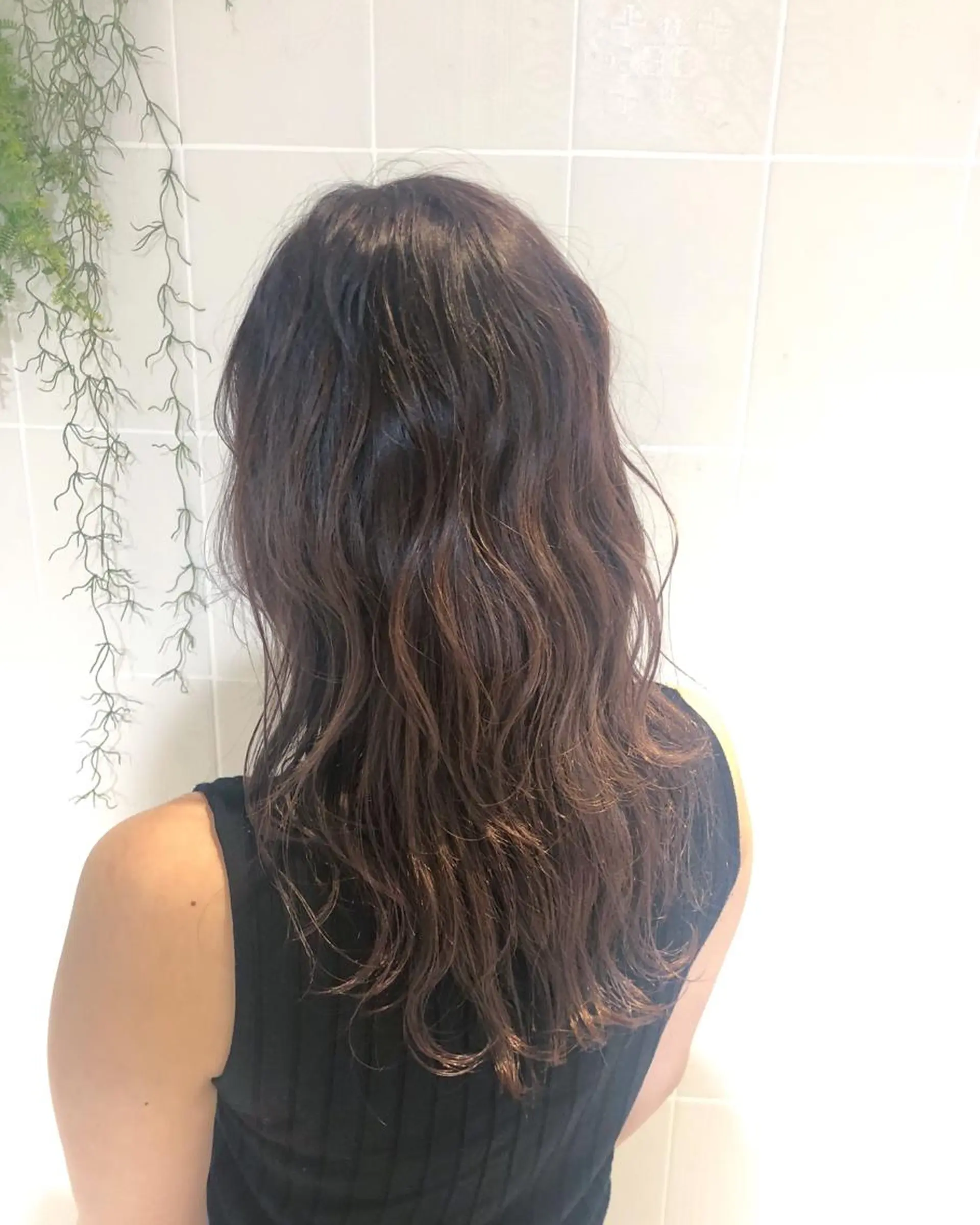 ロング カラー ヘアカラー まつげ兼任しもさこ 🌟レイヤー得意のヘアスタイル