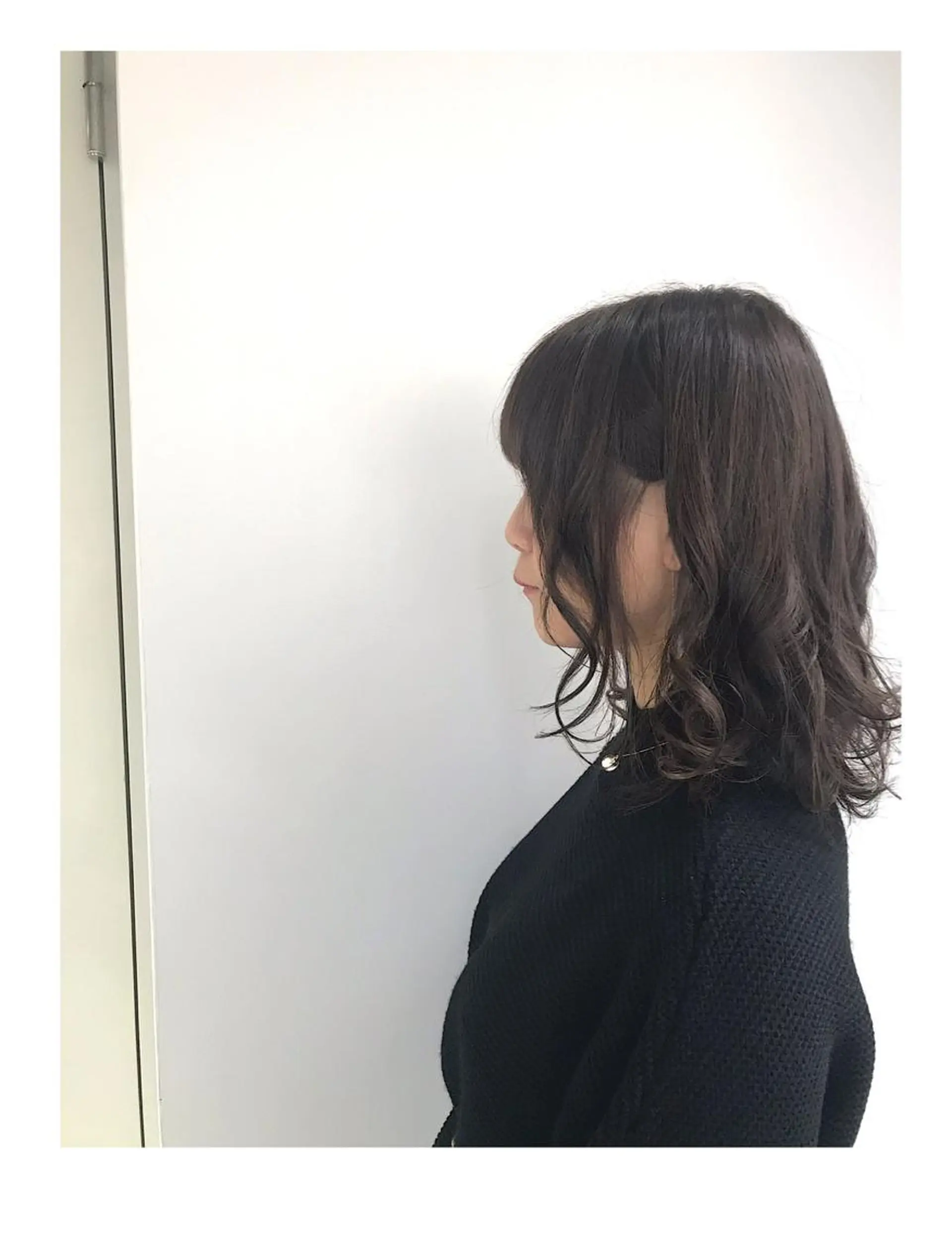 セミロング カラー 30代からの大人 ショートのヘアスタイル