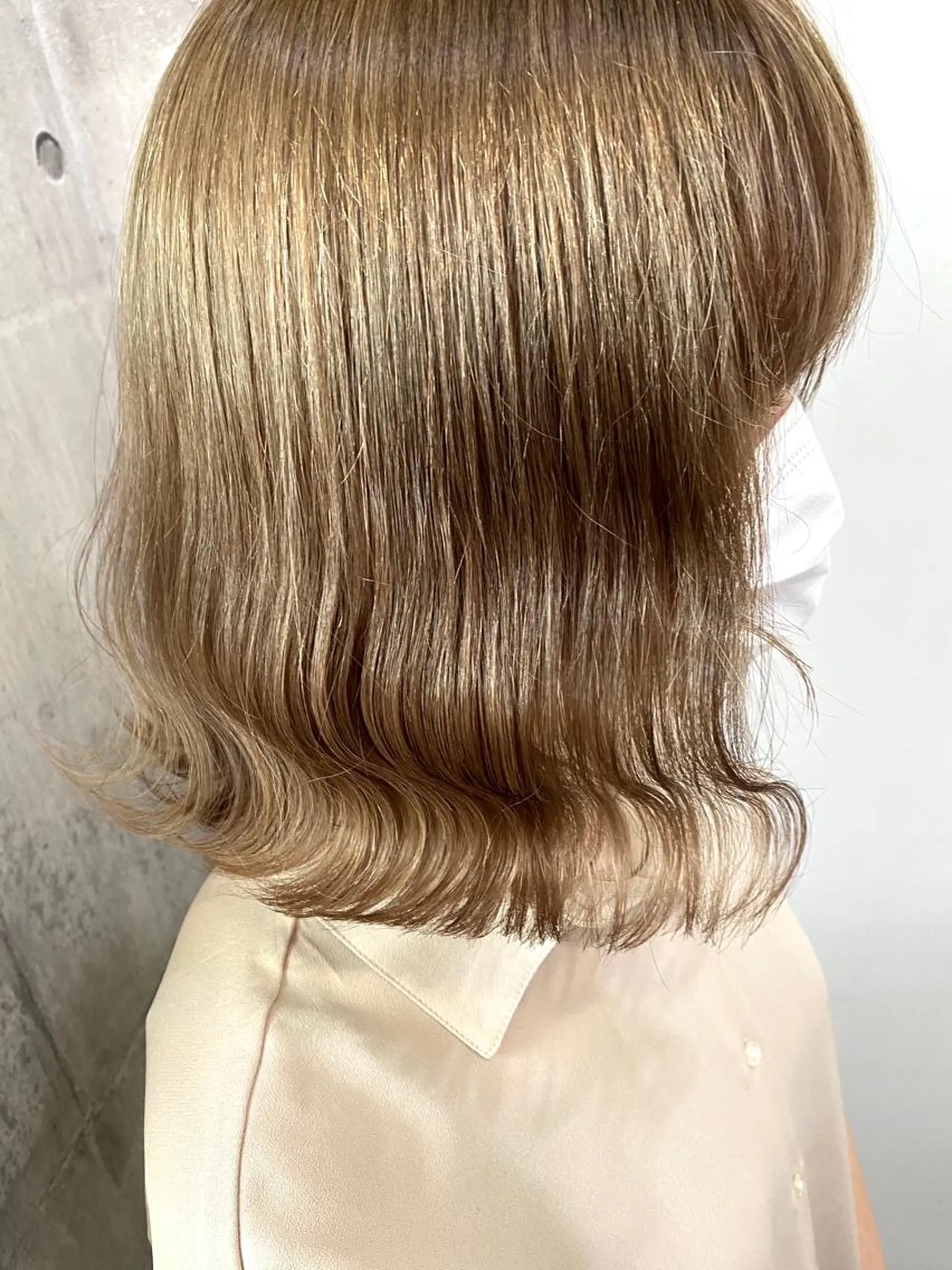 ミディアム Zina西新 井上貴幸のヘアスタイル