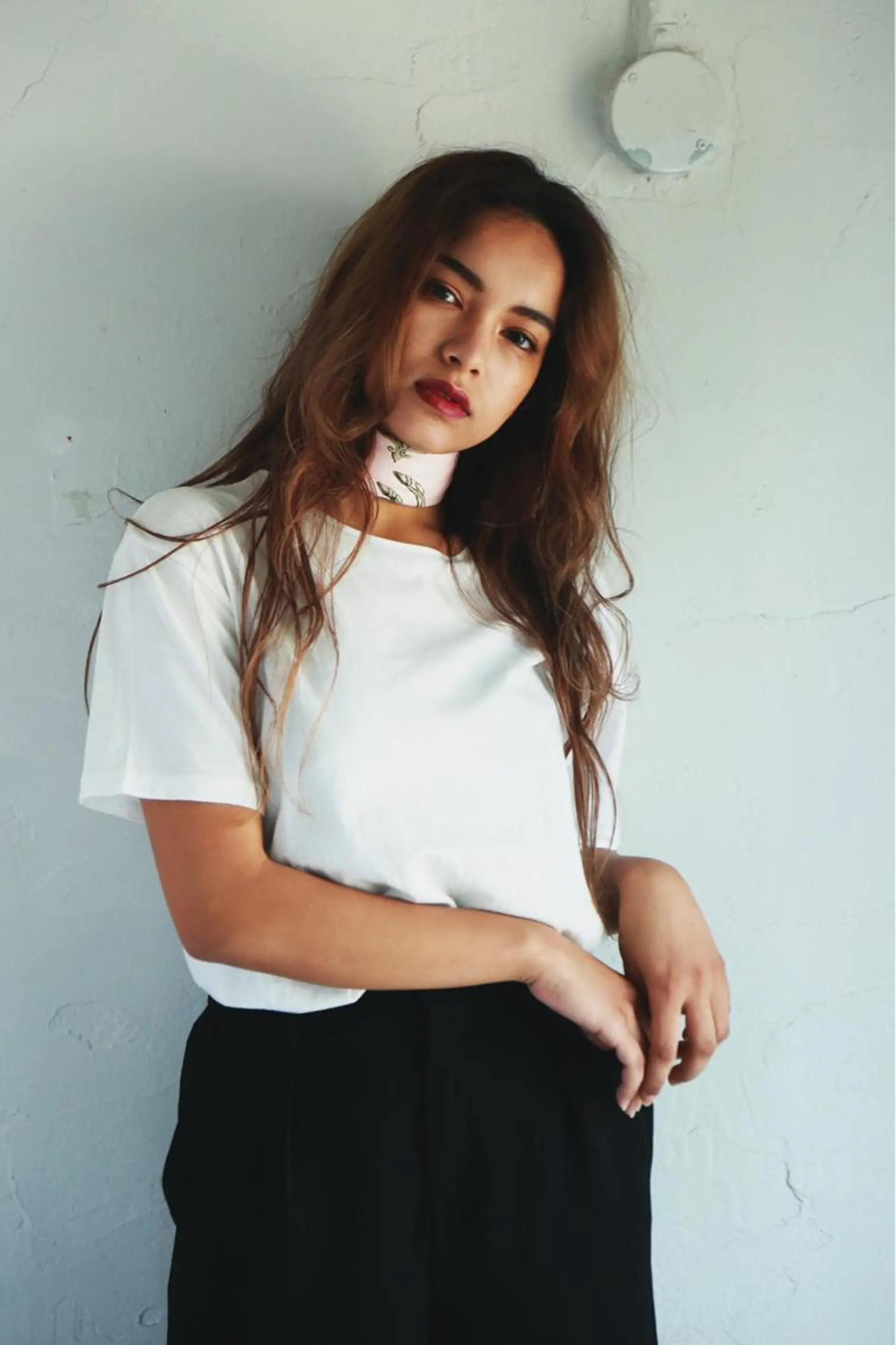 ロング カラー 平 ちひろのヘアスタイル