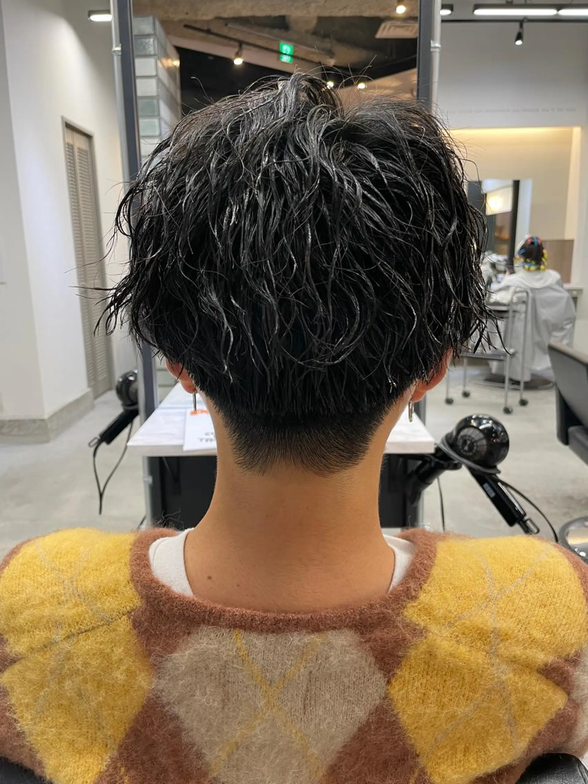 パーマ メンズ カット パーマ 福永速人 /メンズパーマのヘアスタイル