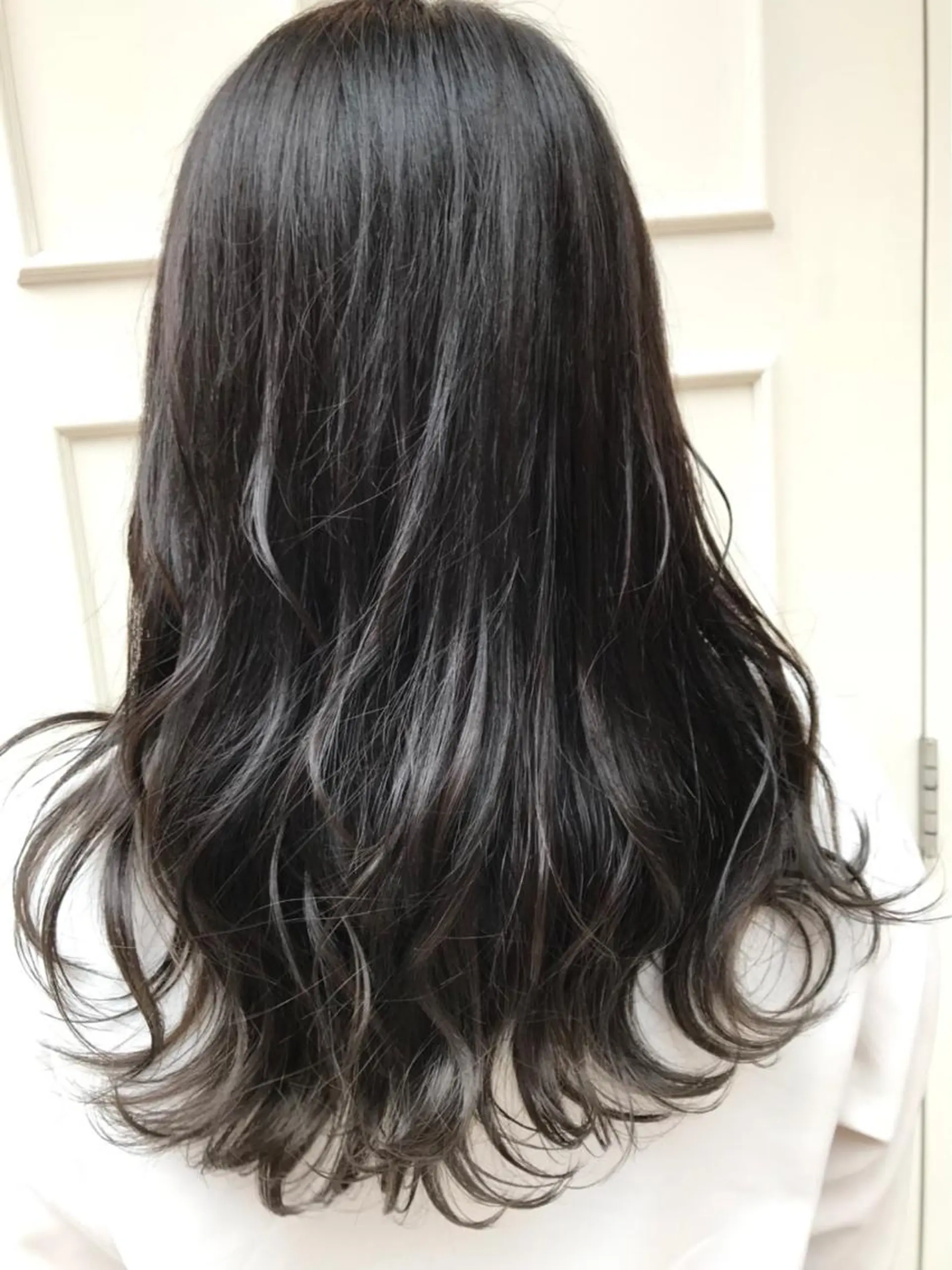 セミロング カラー ブルーカラー ブルージュ 💈Blanco💈 カラー&ケア🌈のヘアスタイル