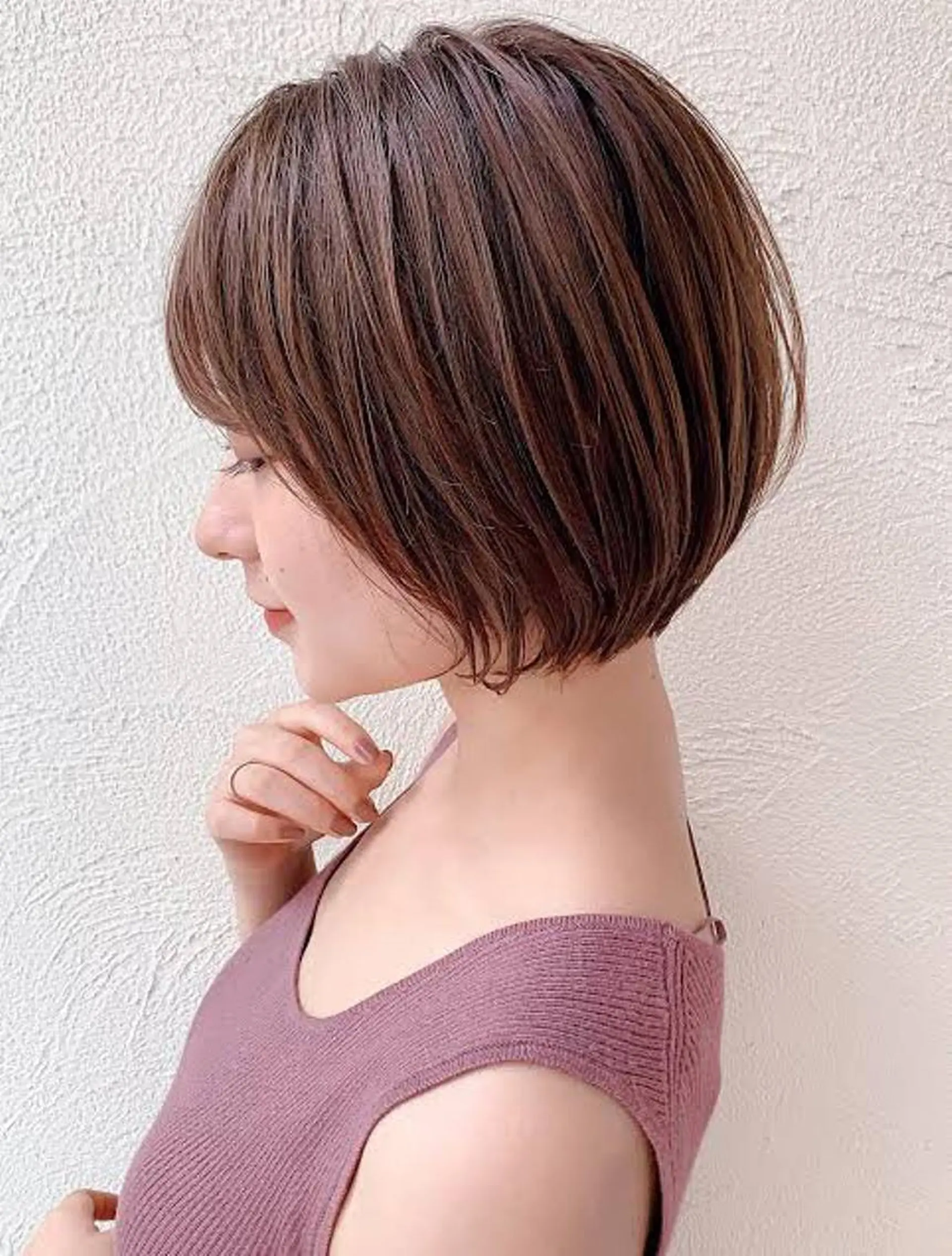 ショート ショートボブ ボブ ショートヘア 森山 佳小里/カラー /似合わせカットのヘアスタイル