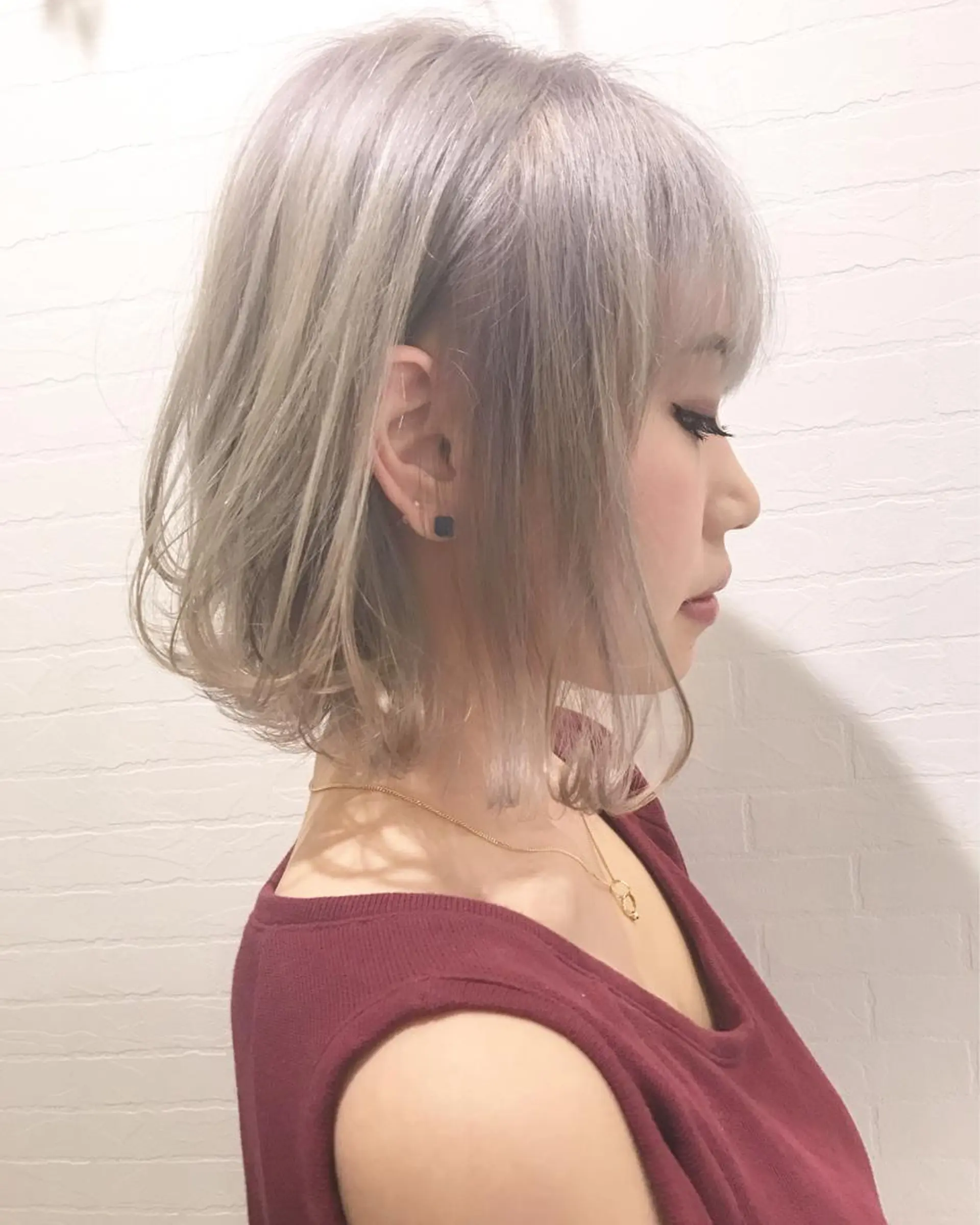 ショート カラー ヘアアレンジ ヘアカラー トリートメント BANK'S hair所属・💐ケラチン 髪質改善寺坂雄飛💐のヘアスタイル