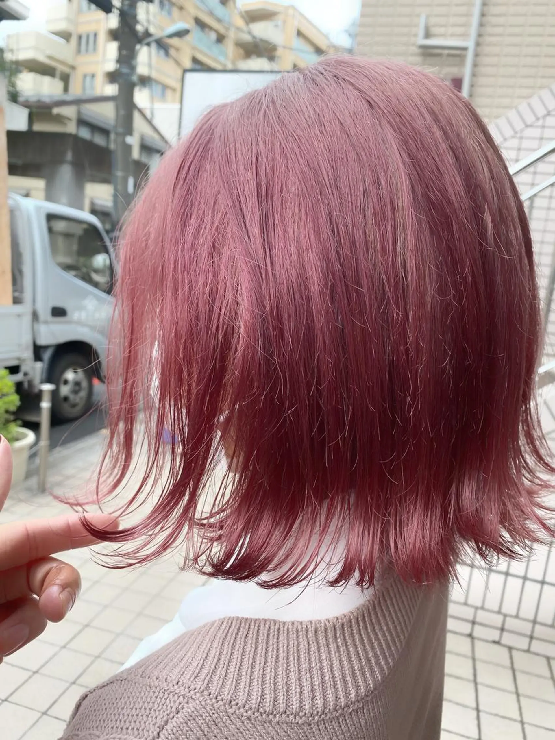 カラー ピンクカラー 渋谷✨yuto✨全 メニュー得意です🙏のヘアスタイル