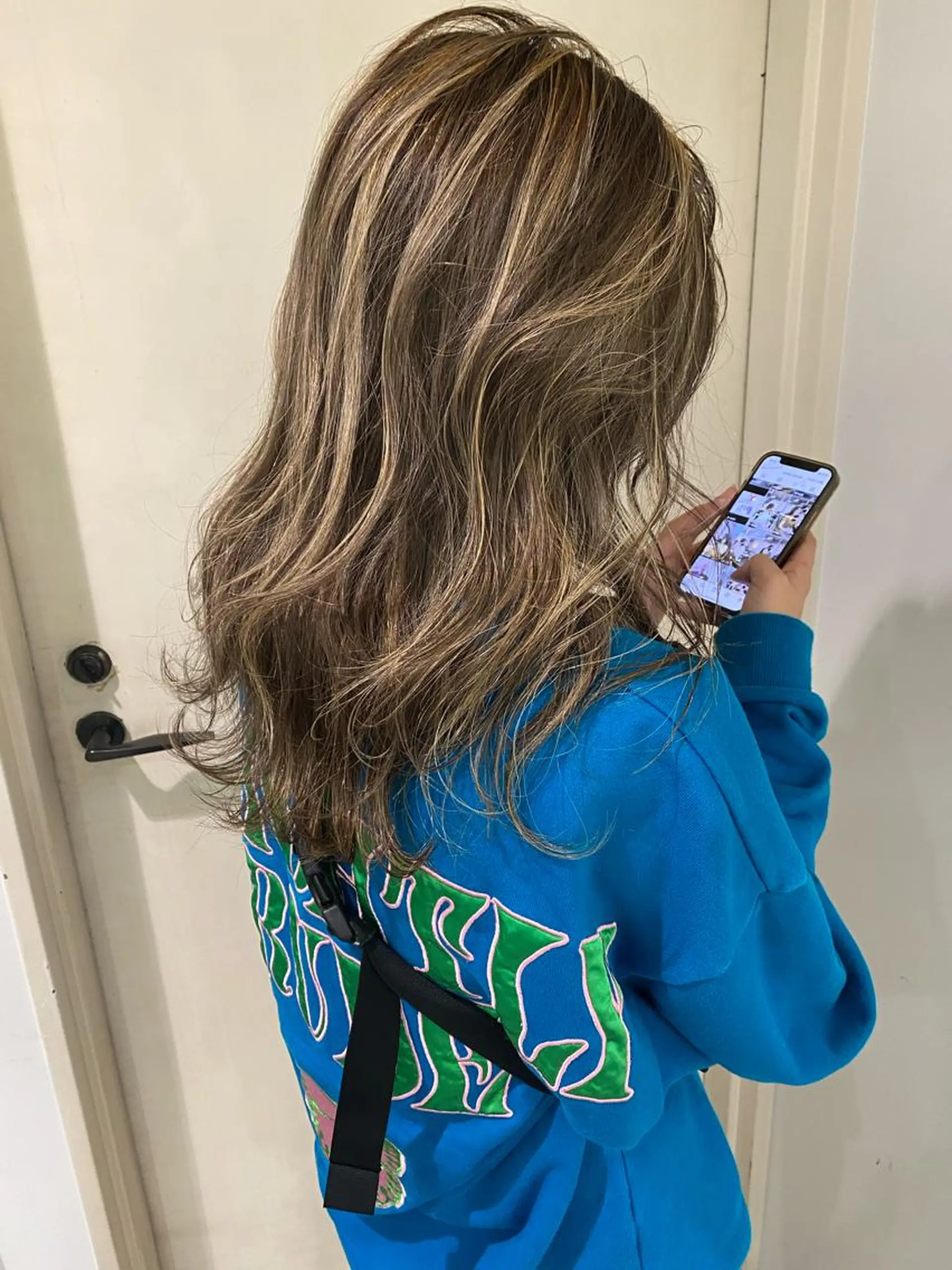 ロング カラー ハイライトカラー ハイライト カット ヘアカラー トリートメント 【髪質改善◎】 佐瀬翔のヘアスタイル