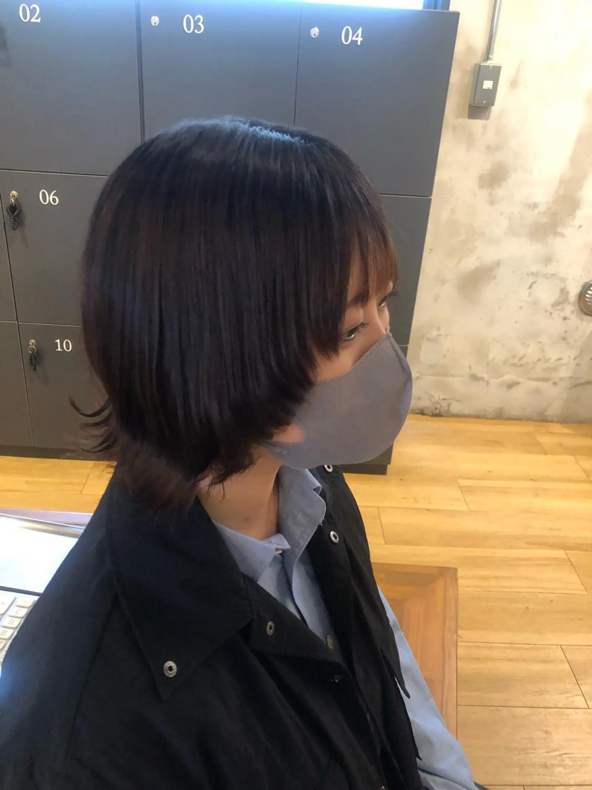 ミディアム カット 🐬似合わせ🦈 佐々田 桜江のヘアスタイル