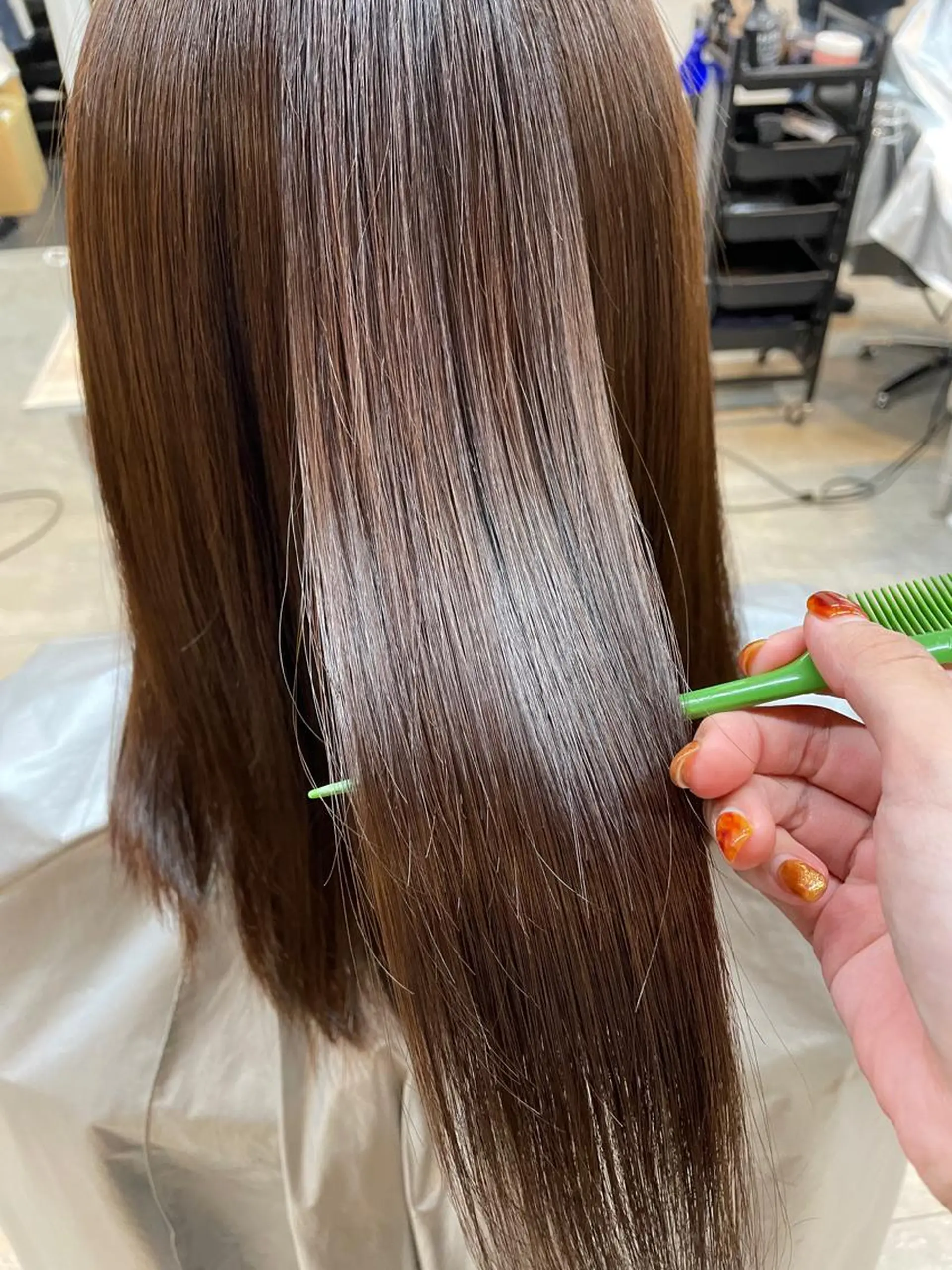 ロング カット トリートメント 女性に人気♪ はやしほのかのヘアスタイル
