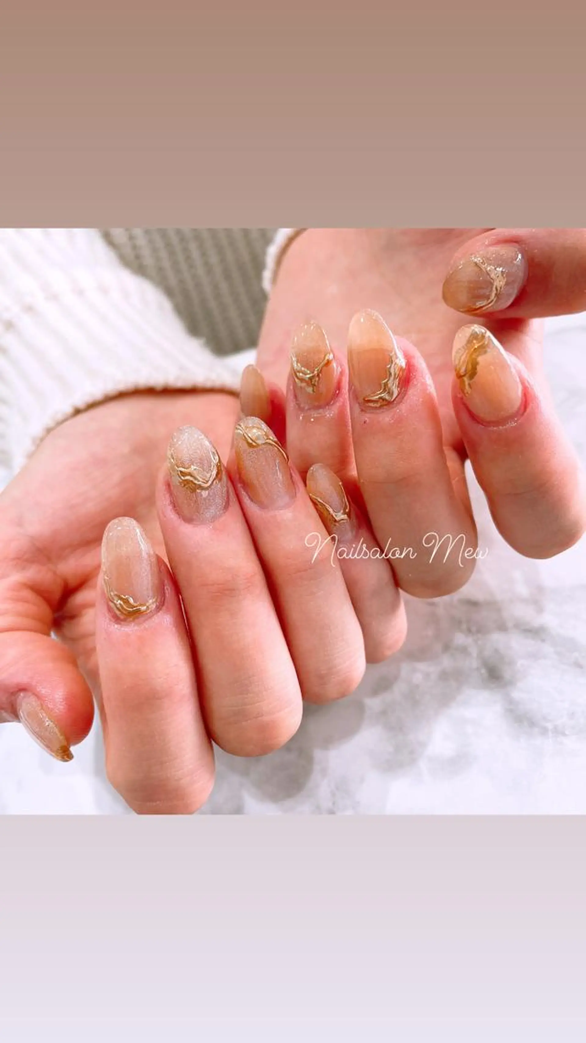 ネイル ハンドネイル Nailsalon Mew所属・Nailsalon Mew❤︎のネイルデザイン