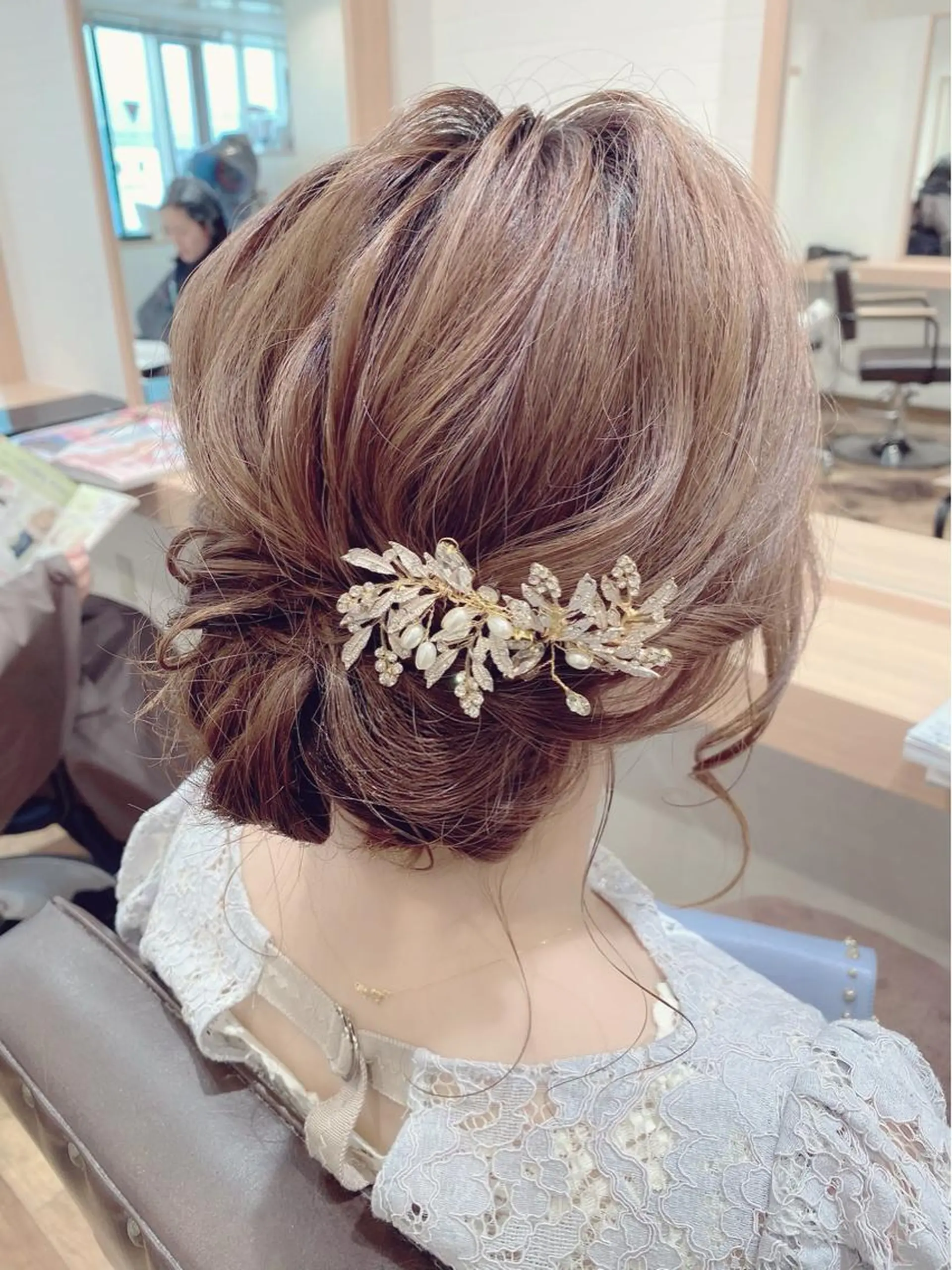 ヘアアレンジ ヘアセット GRANLUSSO 〜グランルッソ駅前店所属・木口 嘉美のヘアスタイル