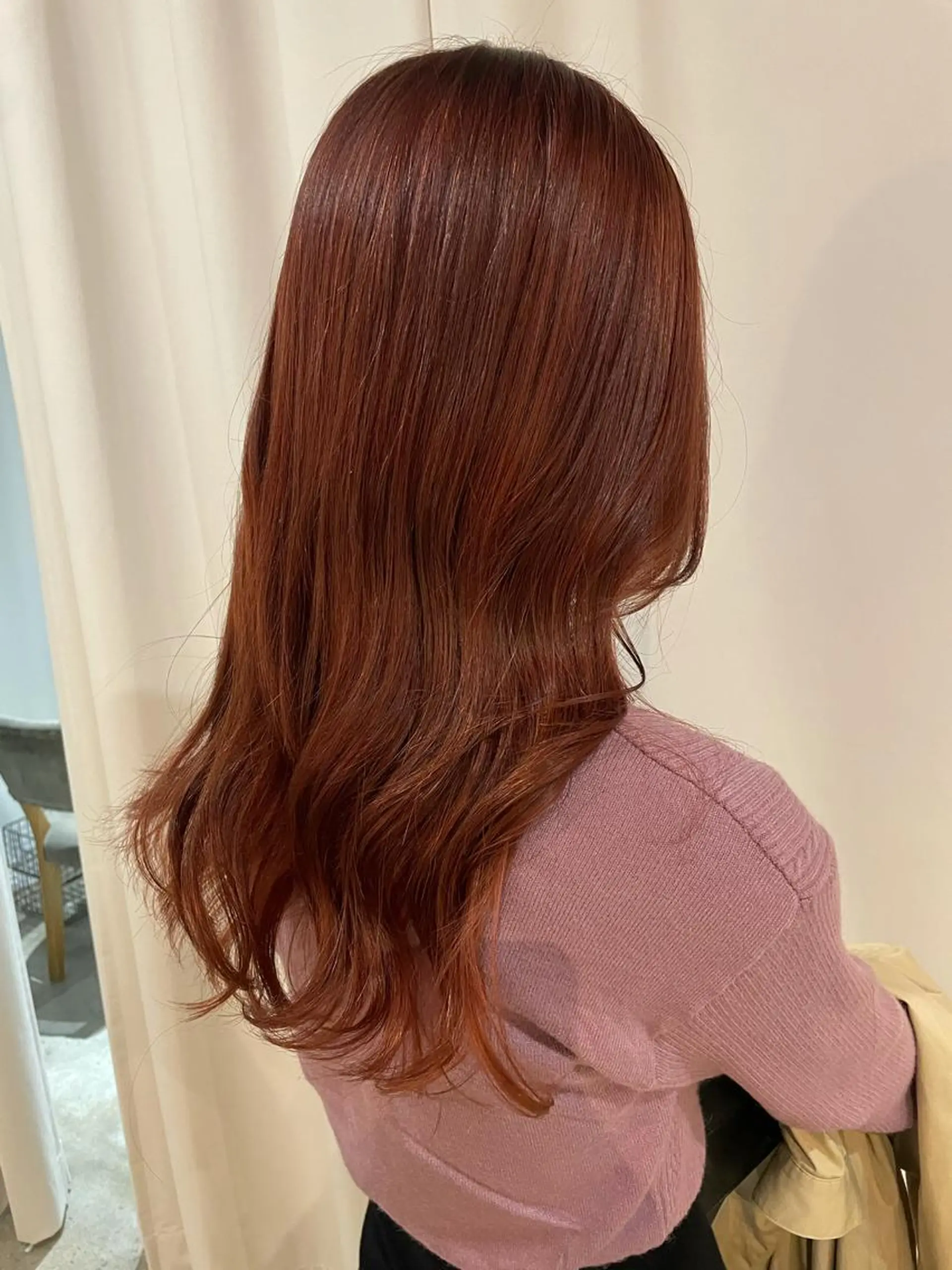 セミロング カラー ベージュカラー ハイライトカラー ピンクカラー ピンクベージュ ハイライト カット ヘアカラー トリートメント 中目黒🌼 🌼ハナのヘアスタイル