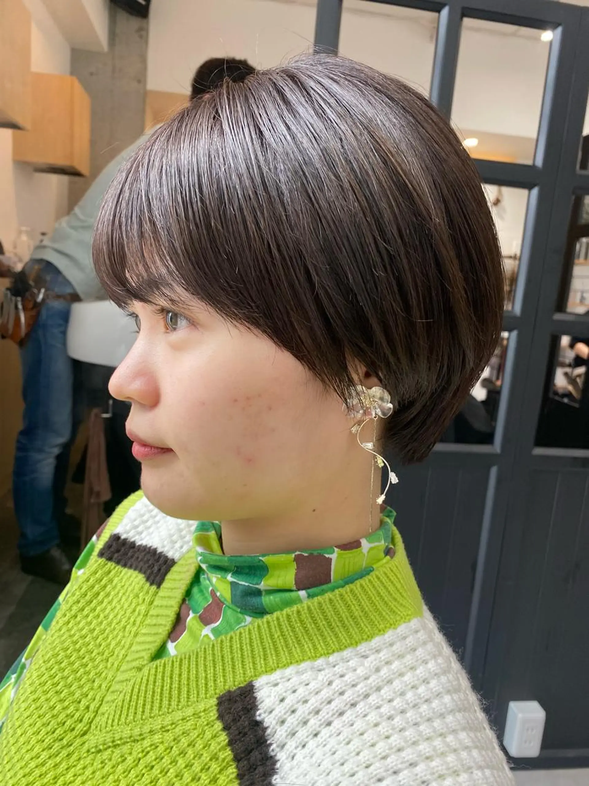 ショート カラー カット ヘアカラー パーマ トリートメント Dxxxx III所属・オシャレ女性目線の 大人メンズ❁⃘*.ﾟのヘアスタイル