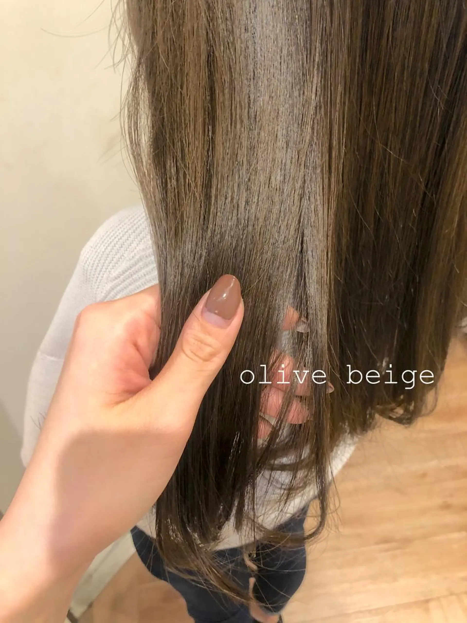 ロング カラー ヘアアレンジ ブリーチ ブリーチなしカラー カット ヘアカラー トリートメント NANA／trend style🕊🍑のヘアスタイル