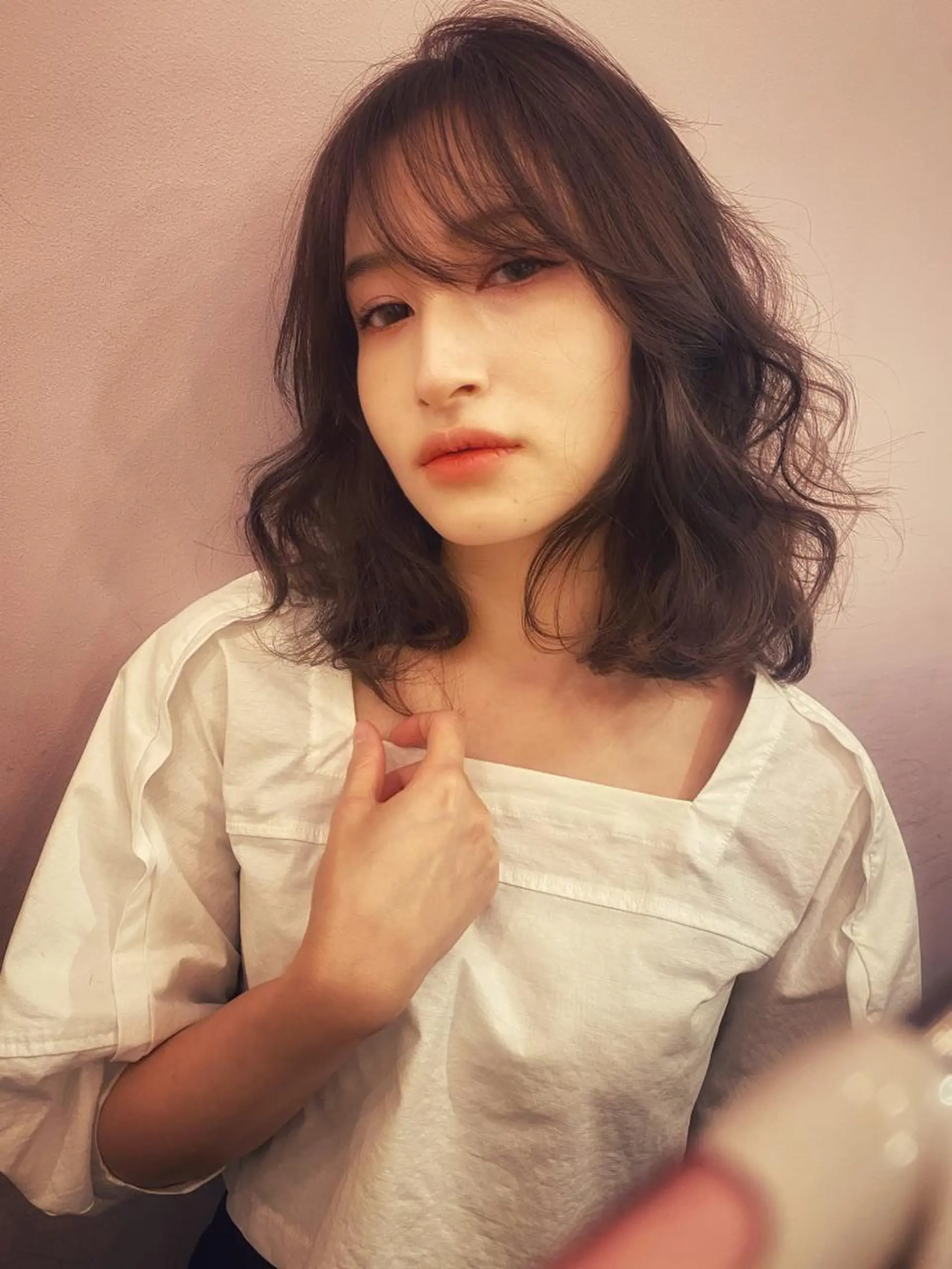 ミディアム 韓国風ヘア 韓国風&髪質改善特化 ✂️MISAKI✂️のヘアスタイル