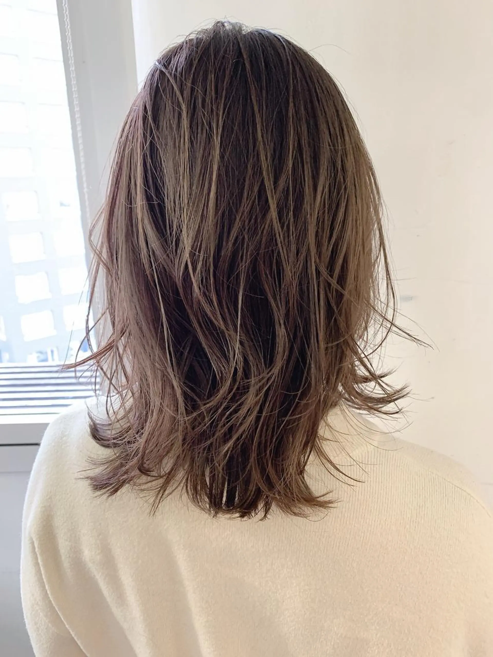 ミディアム レイヤーカット minami /髪質改善のヘアスタイル