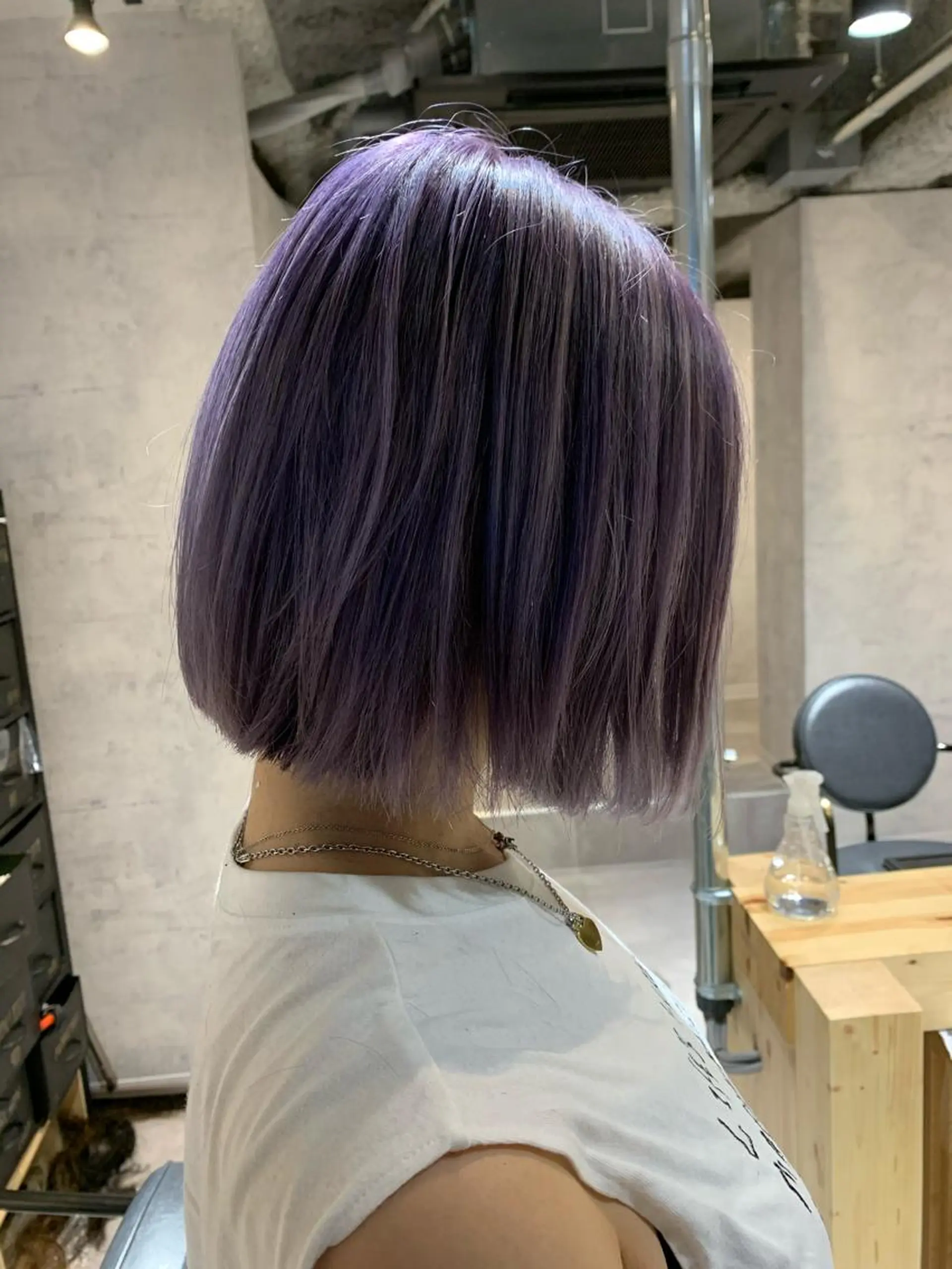 ミディアム カラー ヘアアレンジ ミディアムパーマ 透明感カラー ハイトーンカラー ボブ 外国人風カラー カット ヘアカラー トリートメント Sia中野新橋 『JUNYA』のヘアスタイル