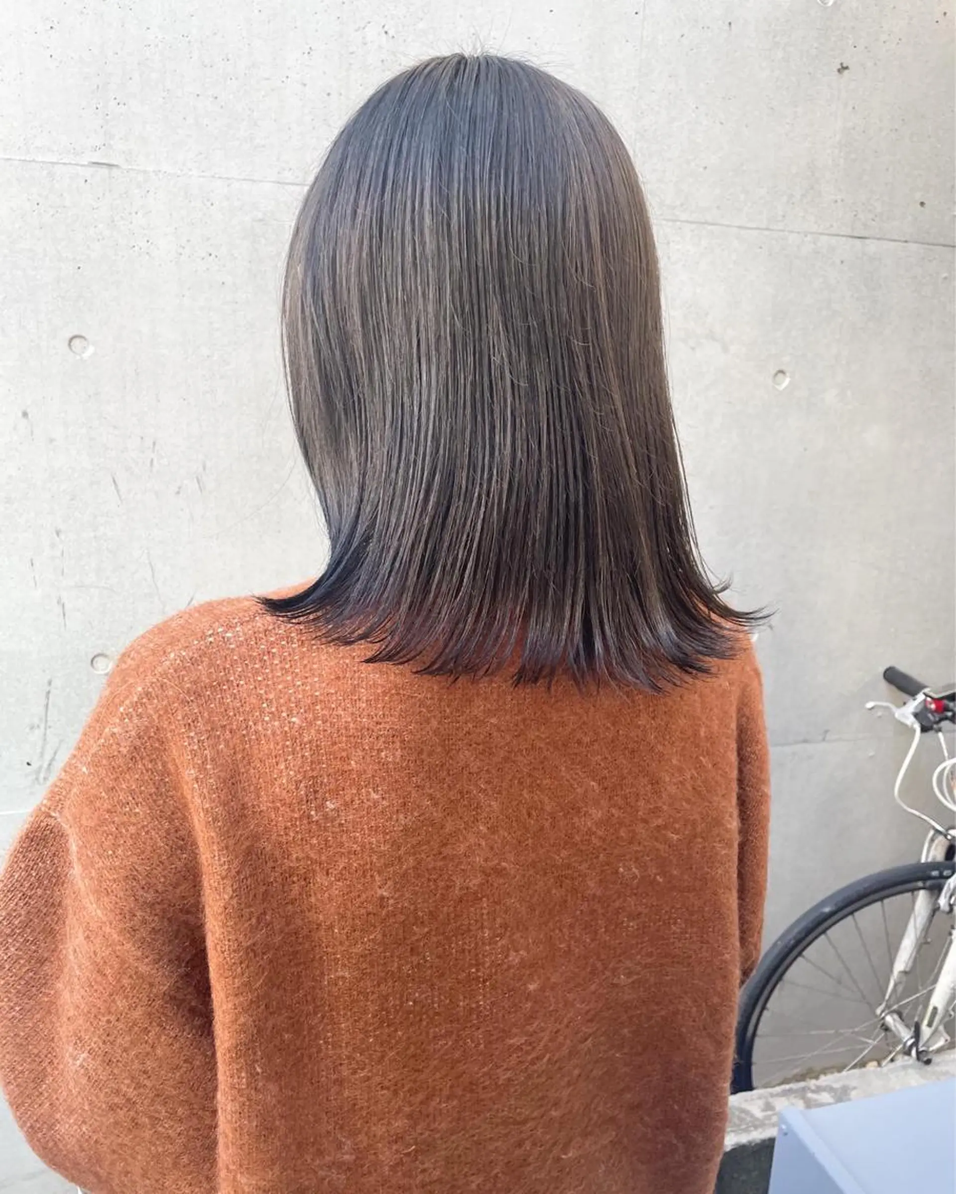 ミディアム 透明感カラー🥣 大平優香のヘアスタイル