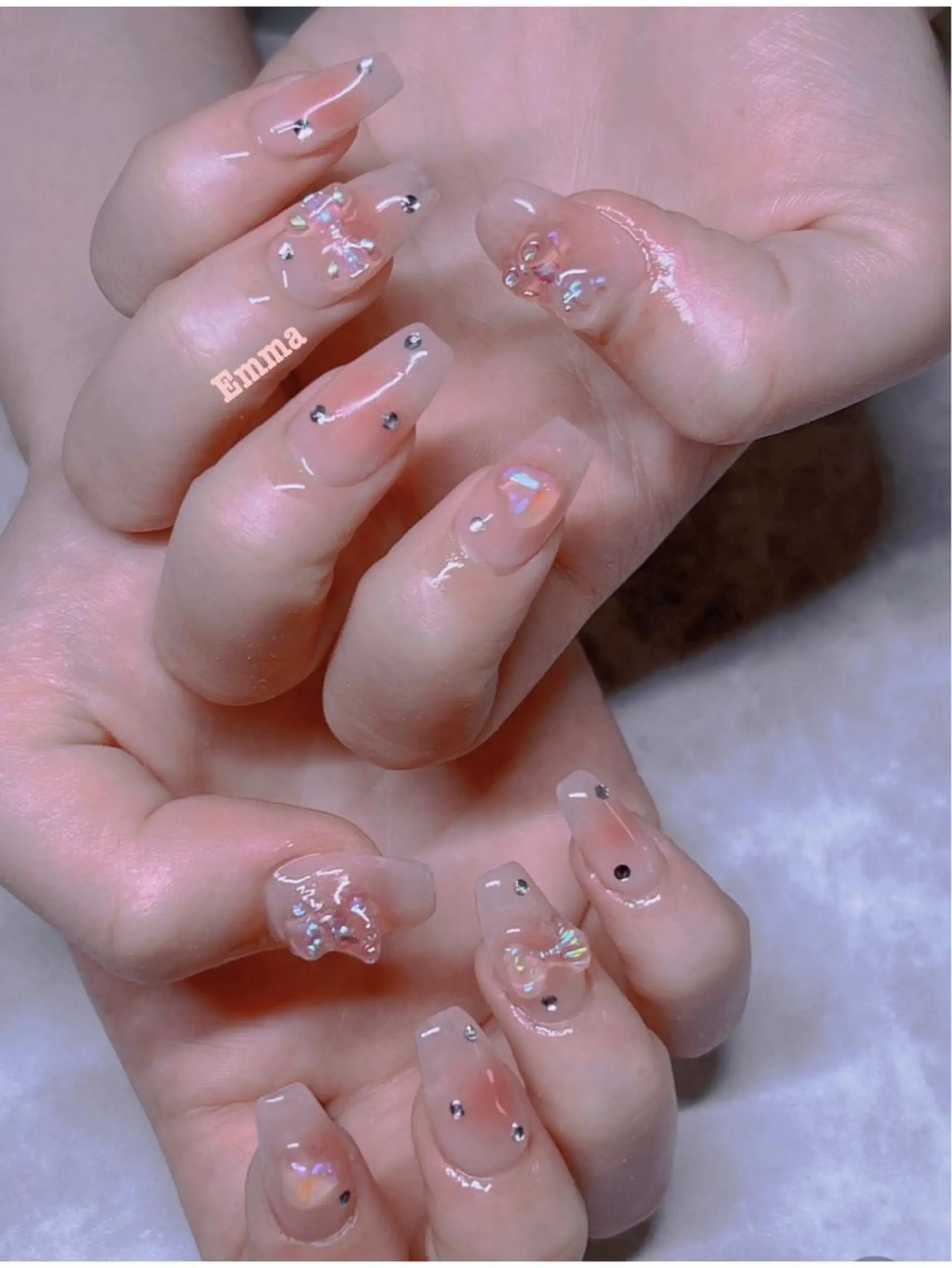 ネイル チークネイル フットネイル 夏ネイル She   Nail所属・ISA_ BELLAのネイルデザイン