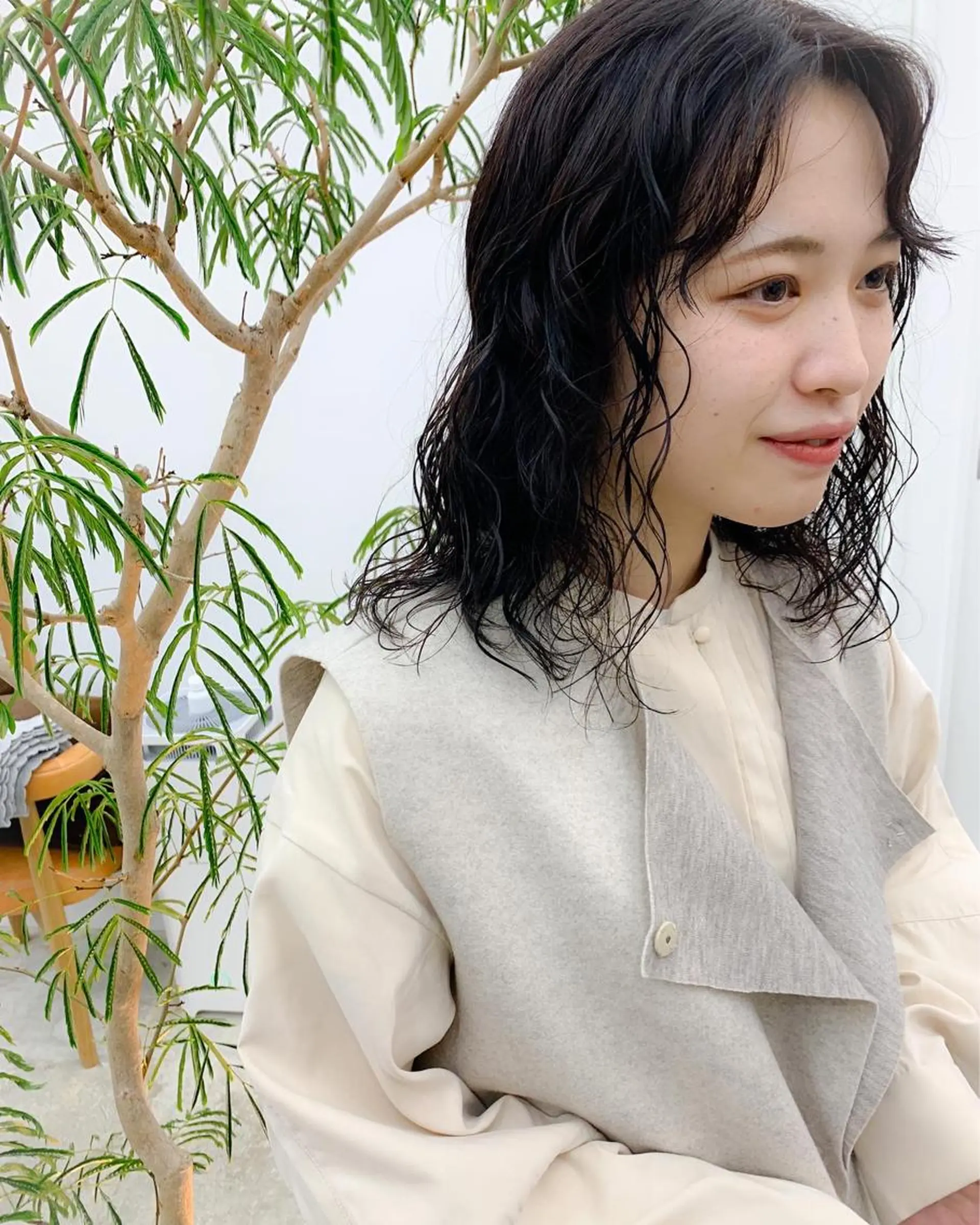 ミディアム パーマ ミディアムパーマ SALOWIN 名古屋所属・レイヤー/ボブ/ パーマ/丹羽舜太のヘアスタイル
