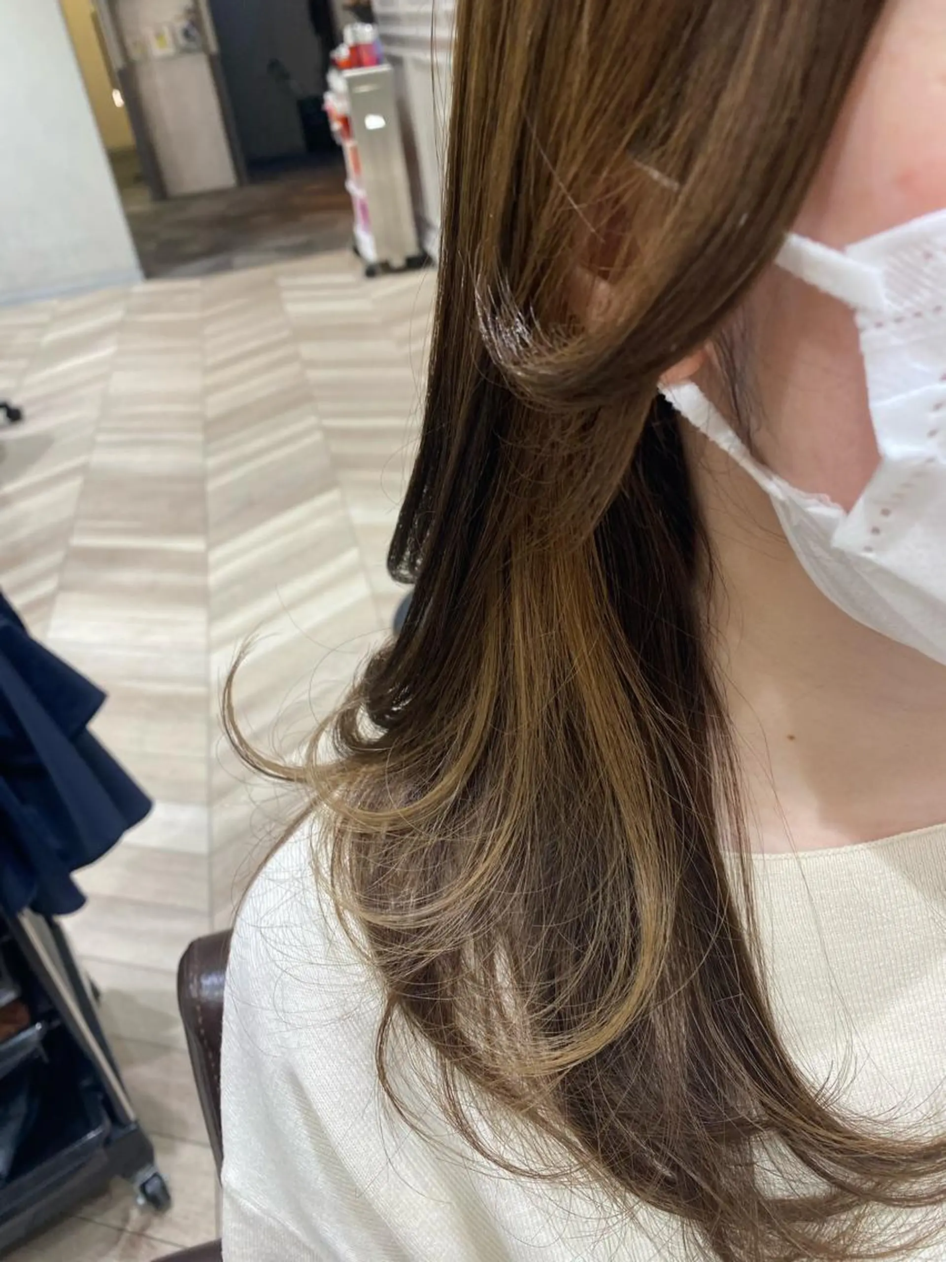セミロング ヘアカラー トリートメント 【髪質改善特化】 ✂︎  jun ✂︎のヘアスタイル