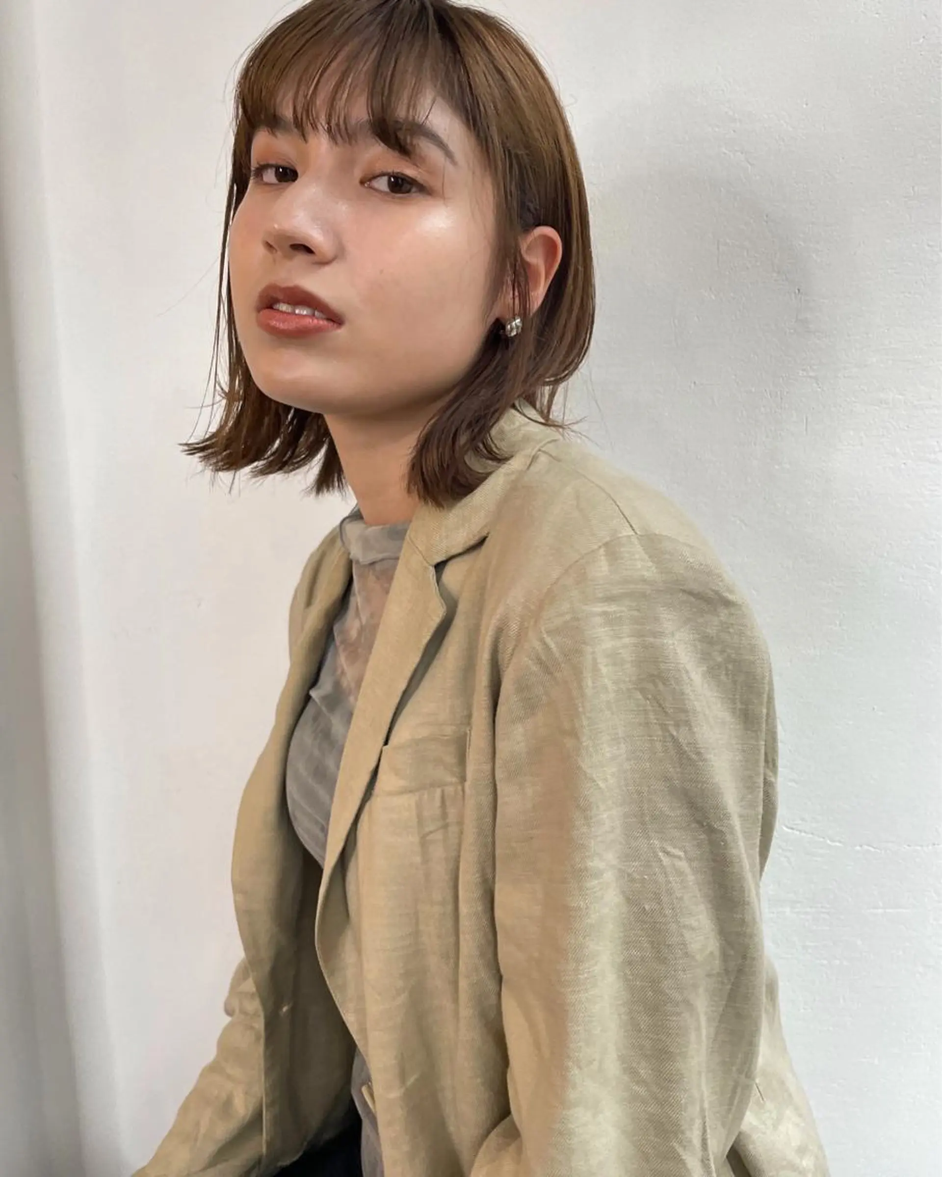 ミディアム カラー TO C所属・柔らか透明感ヘア🌙 RIONAのヘアスタイル