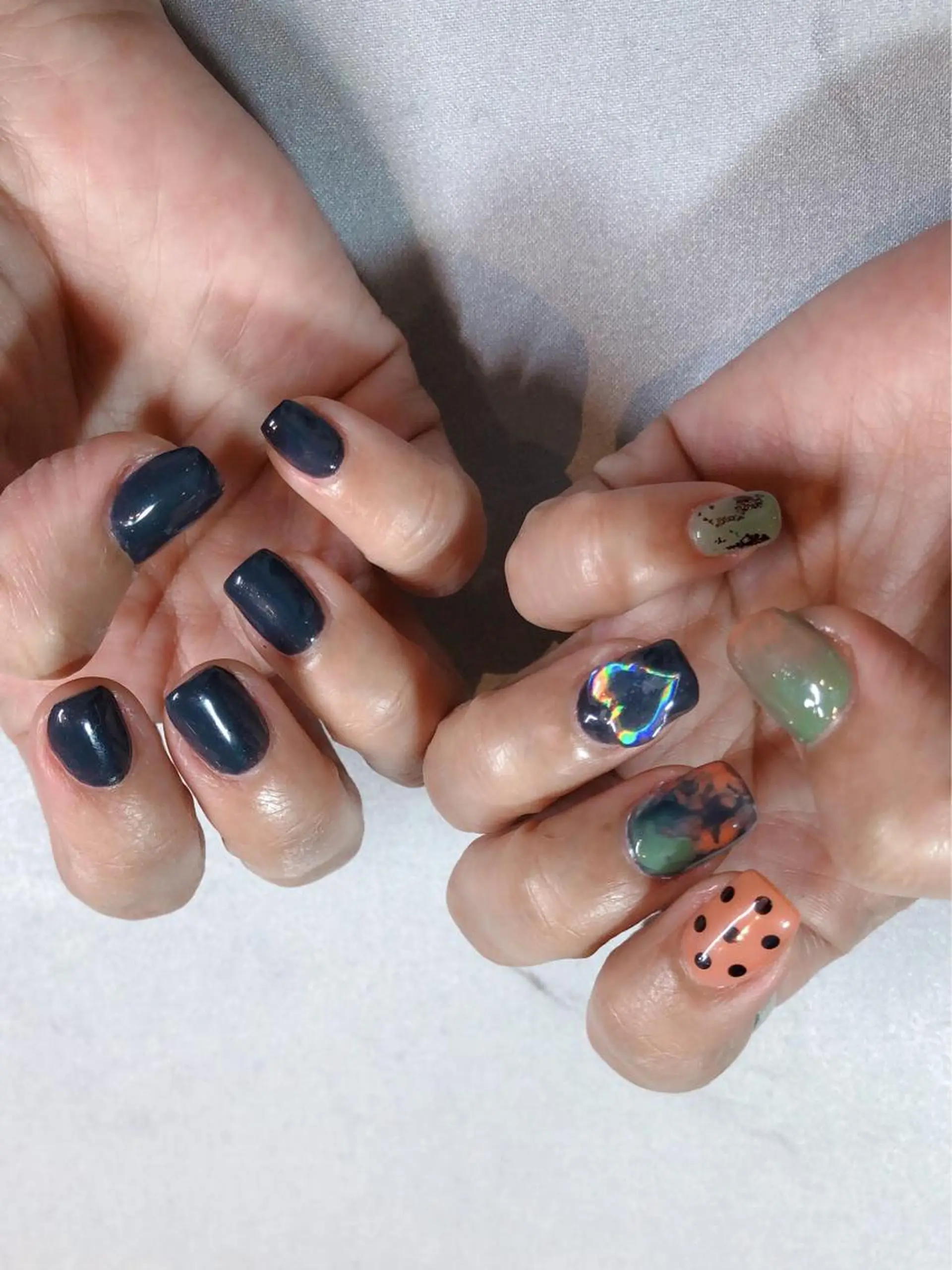 ネイル ハンドネイル iiloo aromaworksのネイルデザイン