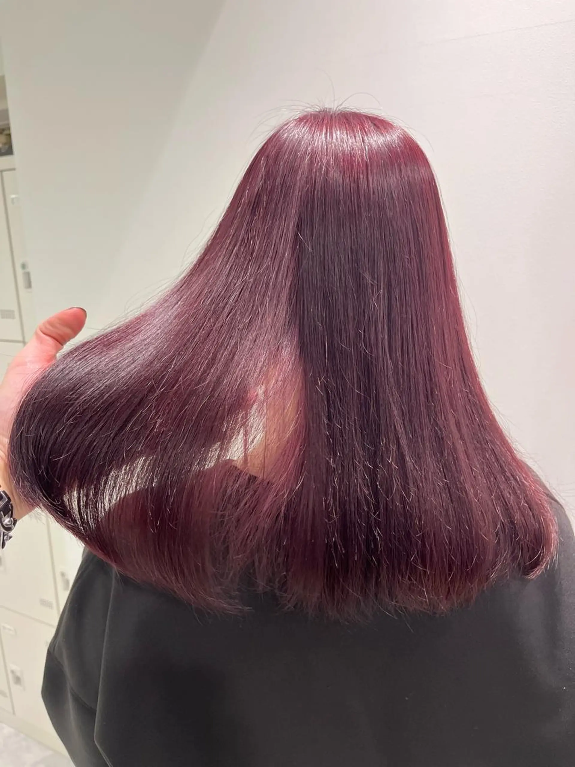 ロング ヘアカラー トリートメント ヘッドスパ ヘアセット I S所属・🌿透明感カラー‪ 縮毛矯正✨かずきのヘアスタイル