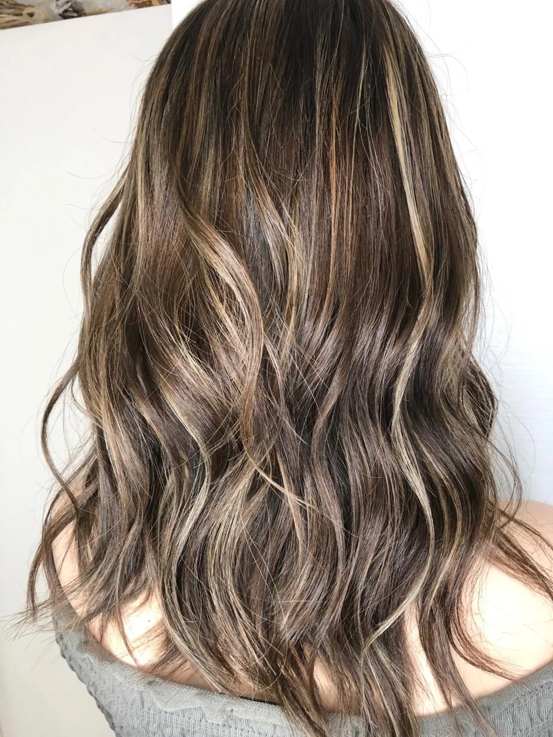 セミロング ヘアカラー トリートメント 松浦 正覚のヘアスタイル