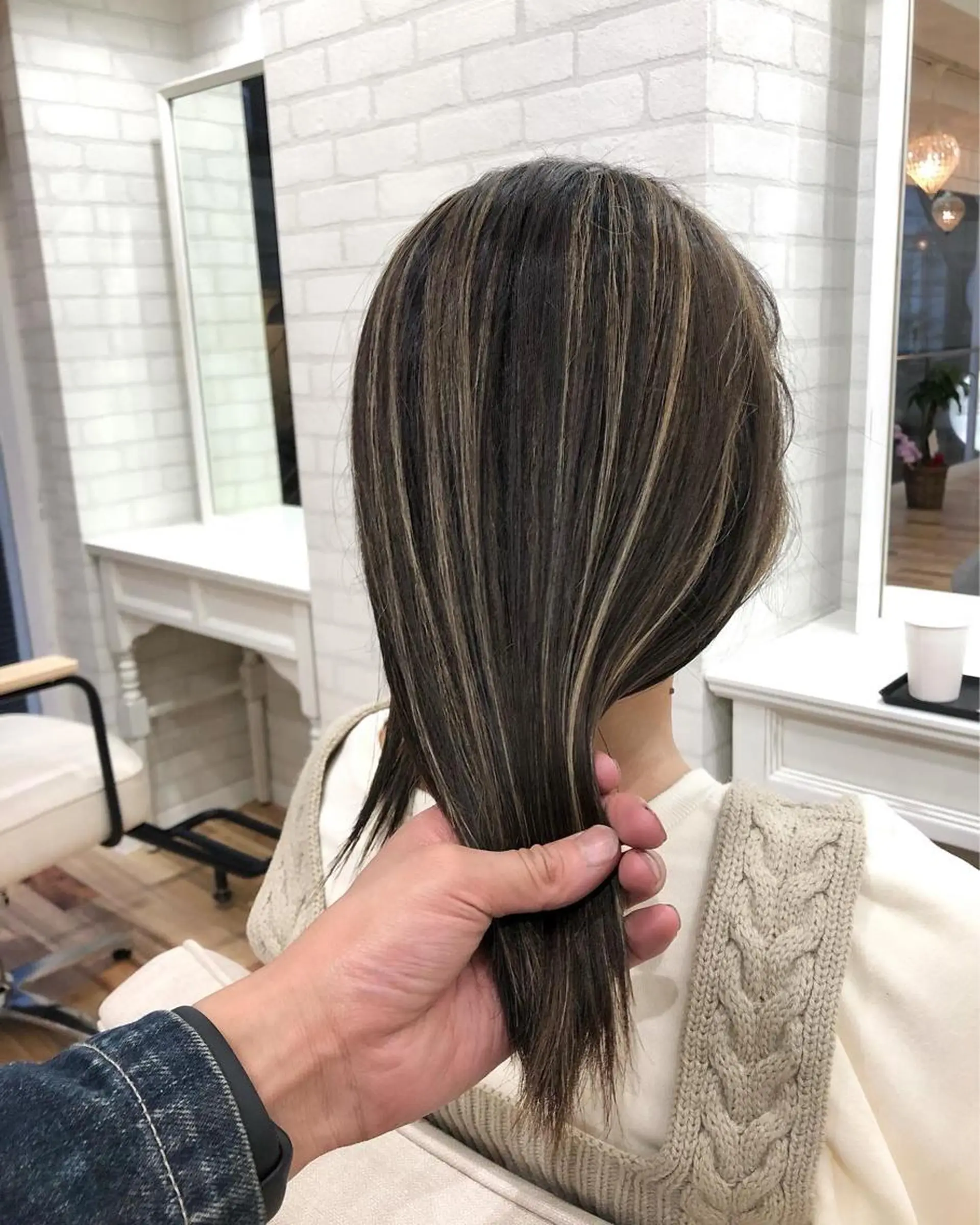 ミディアム カラー カット ヘアカラー トリートメント Tao所属・藤川 大智のヘアスタイル