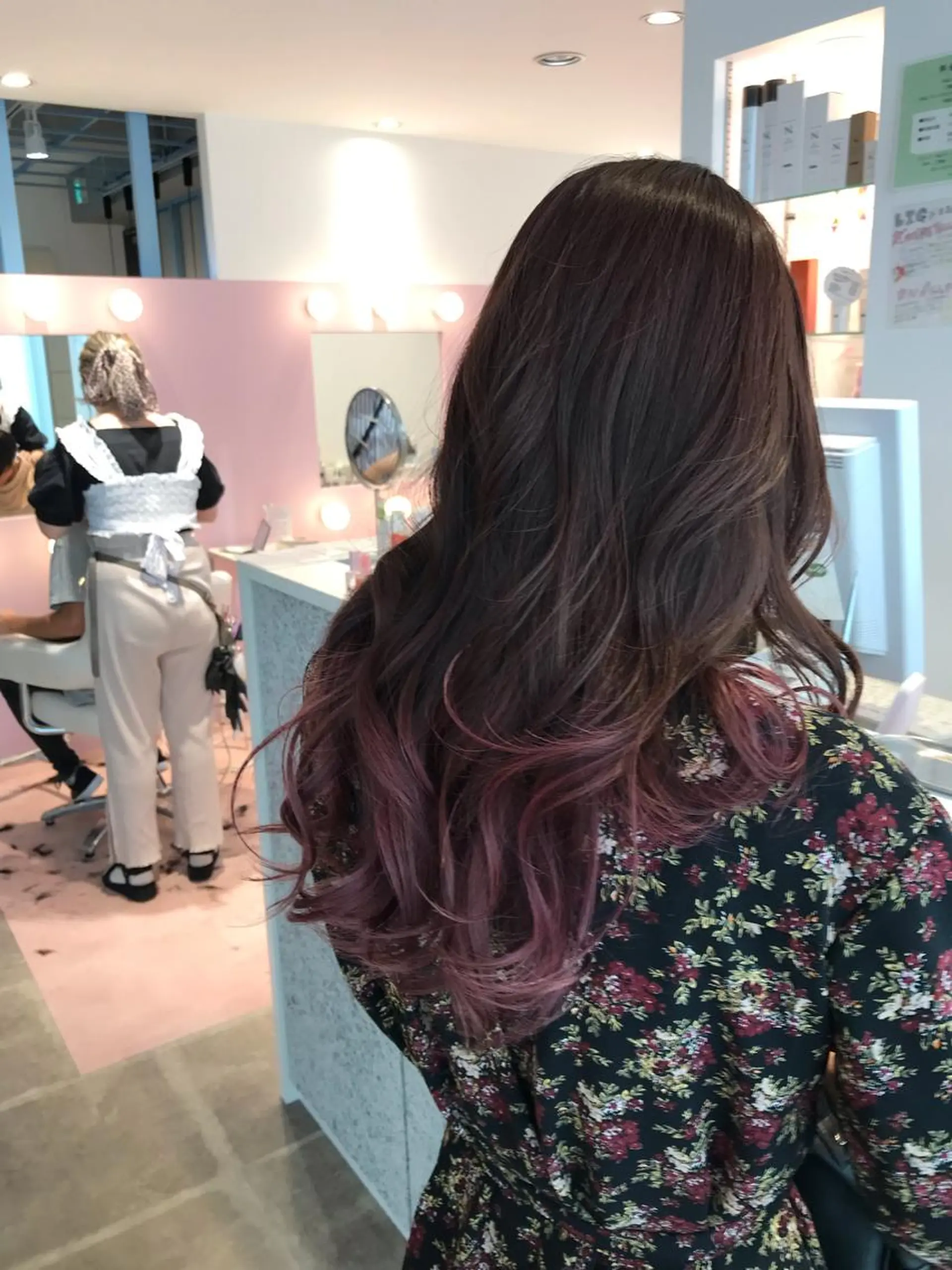 セミロング カット ヘアカラー トリートメント 所渉/韓国レイヤー /ウルフカットのヘアスタイル