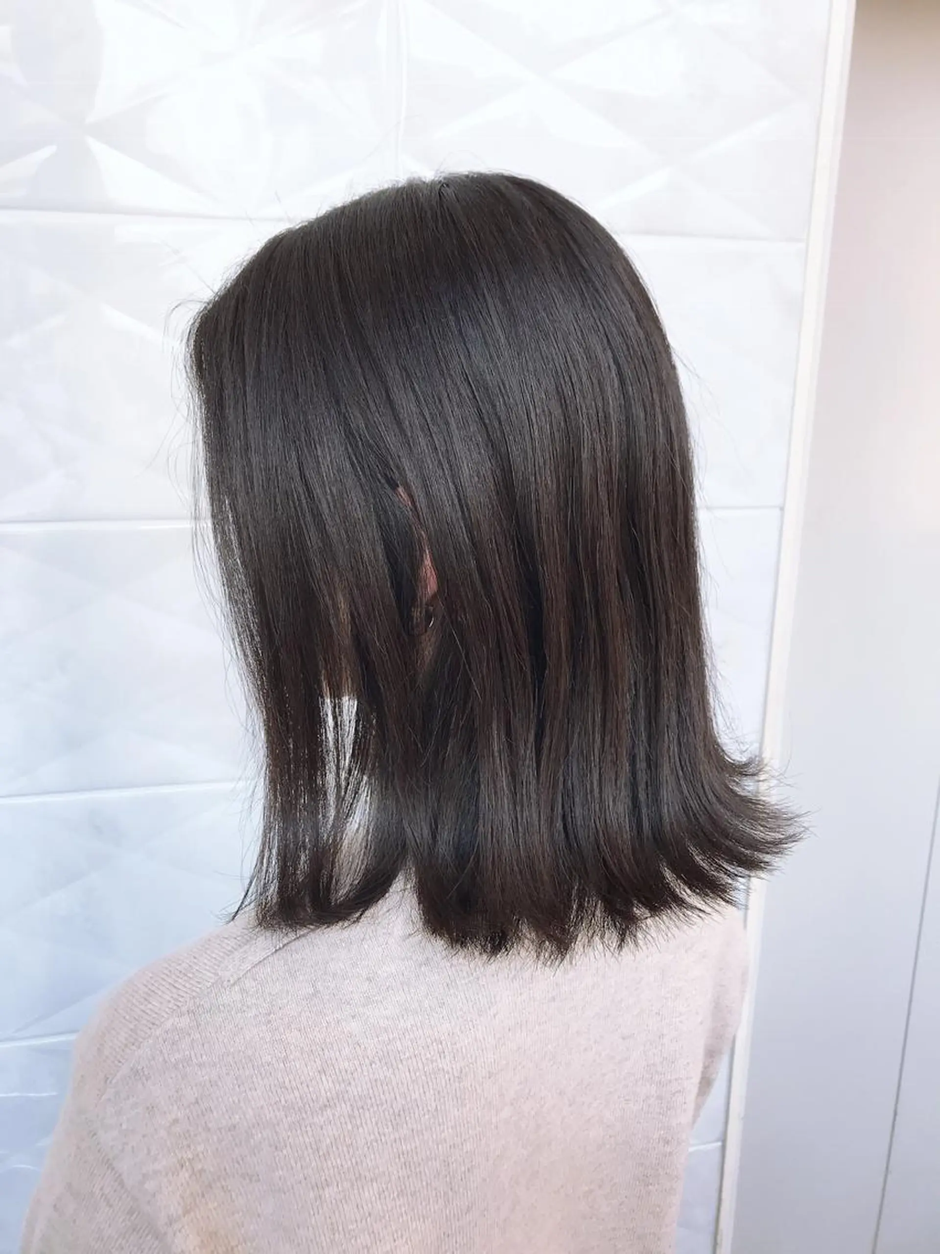 ミディアム カット ヘアカラー トリートメント 💗艶×髪改善カラー 特化💗AYAKIのヘアスタイル