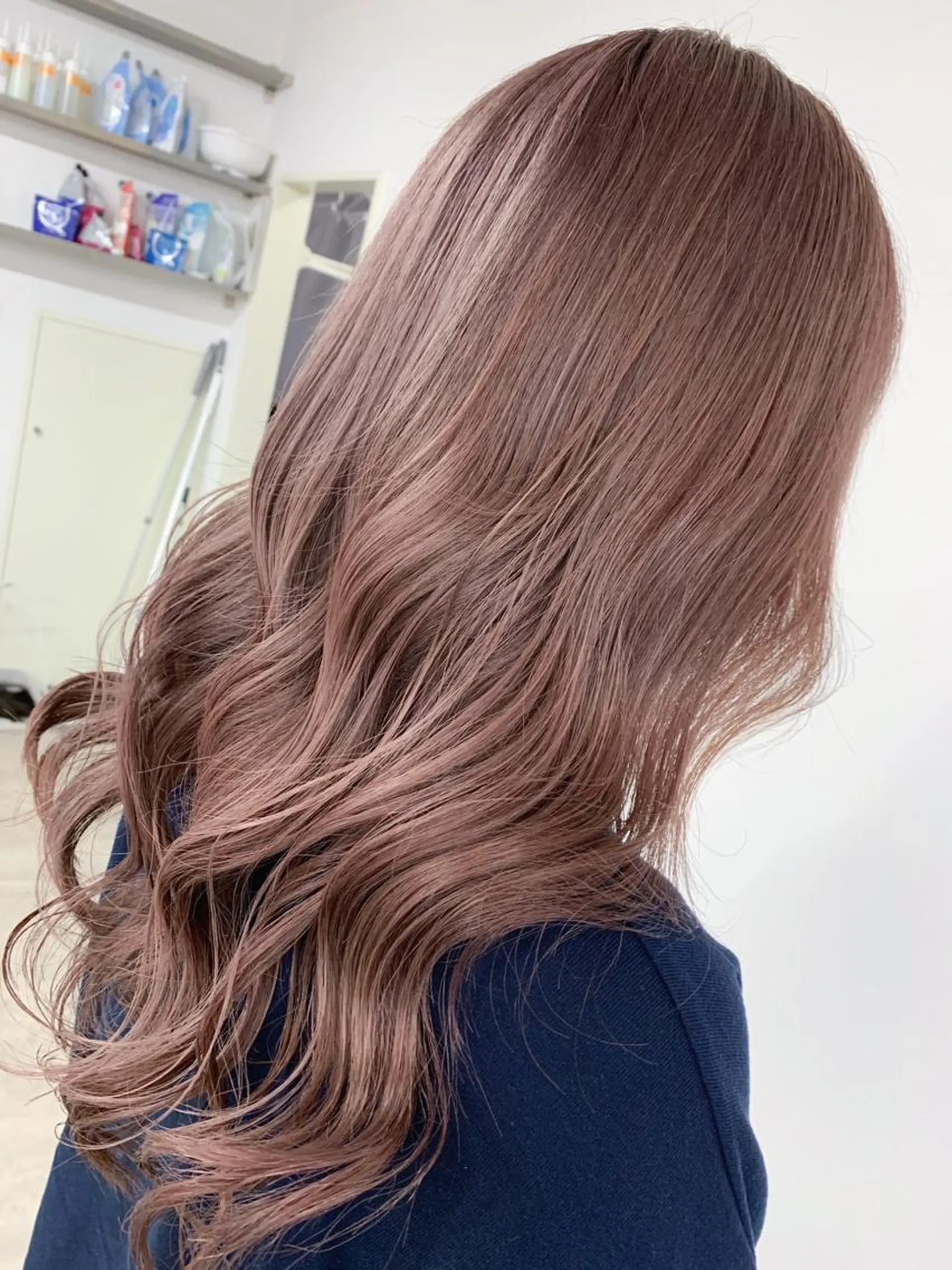 ロング ヘアカラー トリートメント 🥇近藤 恭輔🥇 Recharme新保のヘアスタイル