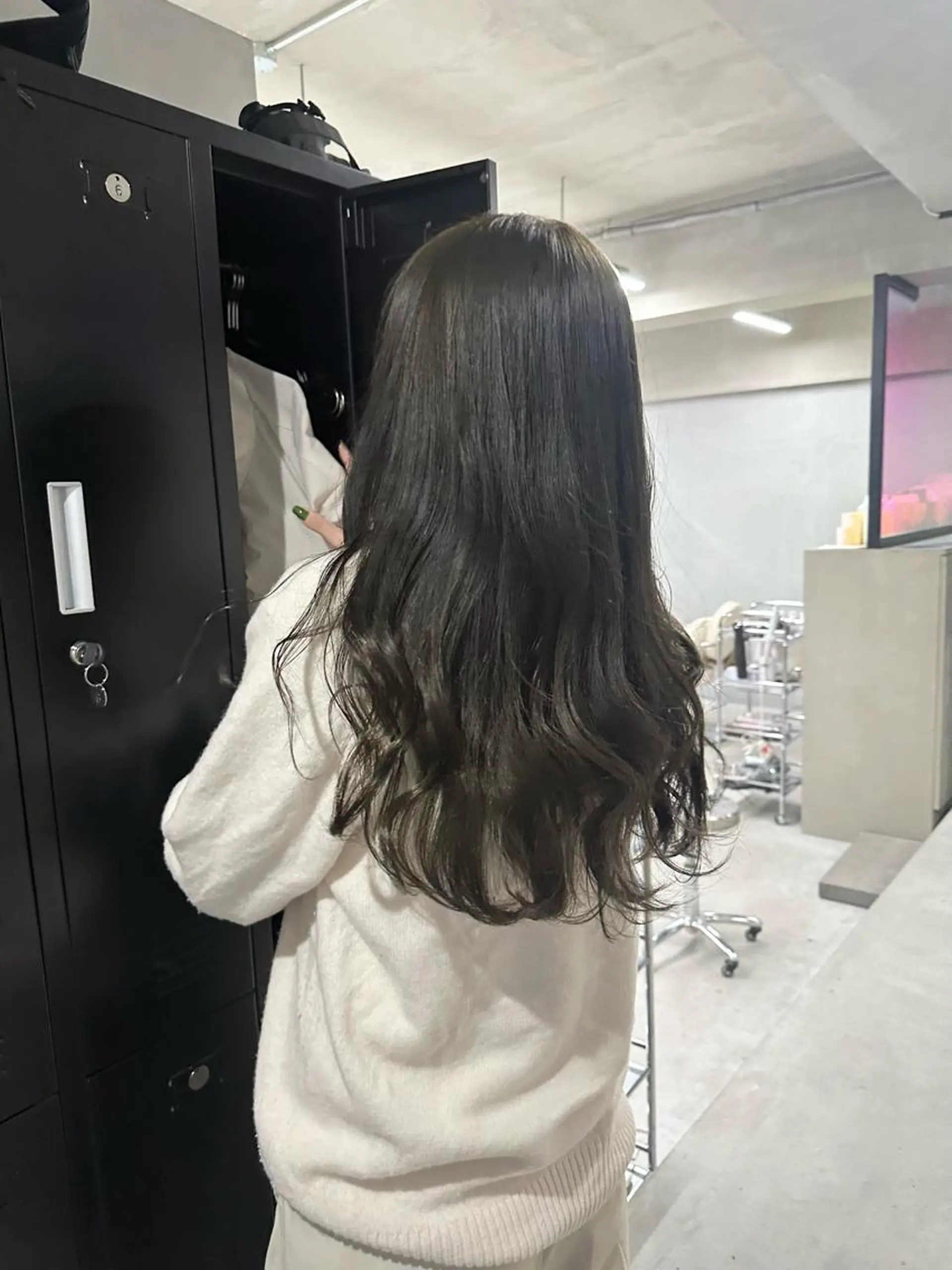 ロング M所属・ハイトーン/透け感 カラー🎀真香のヘアスタイル