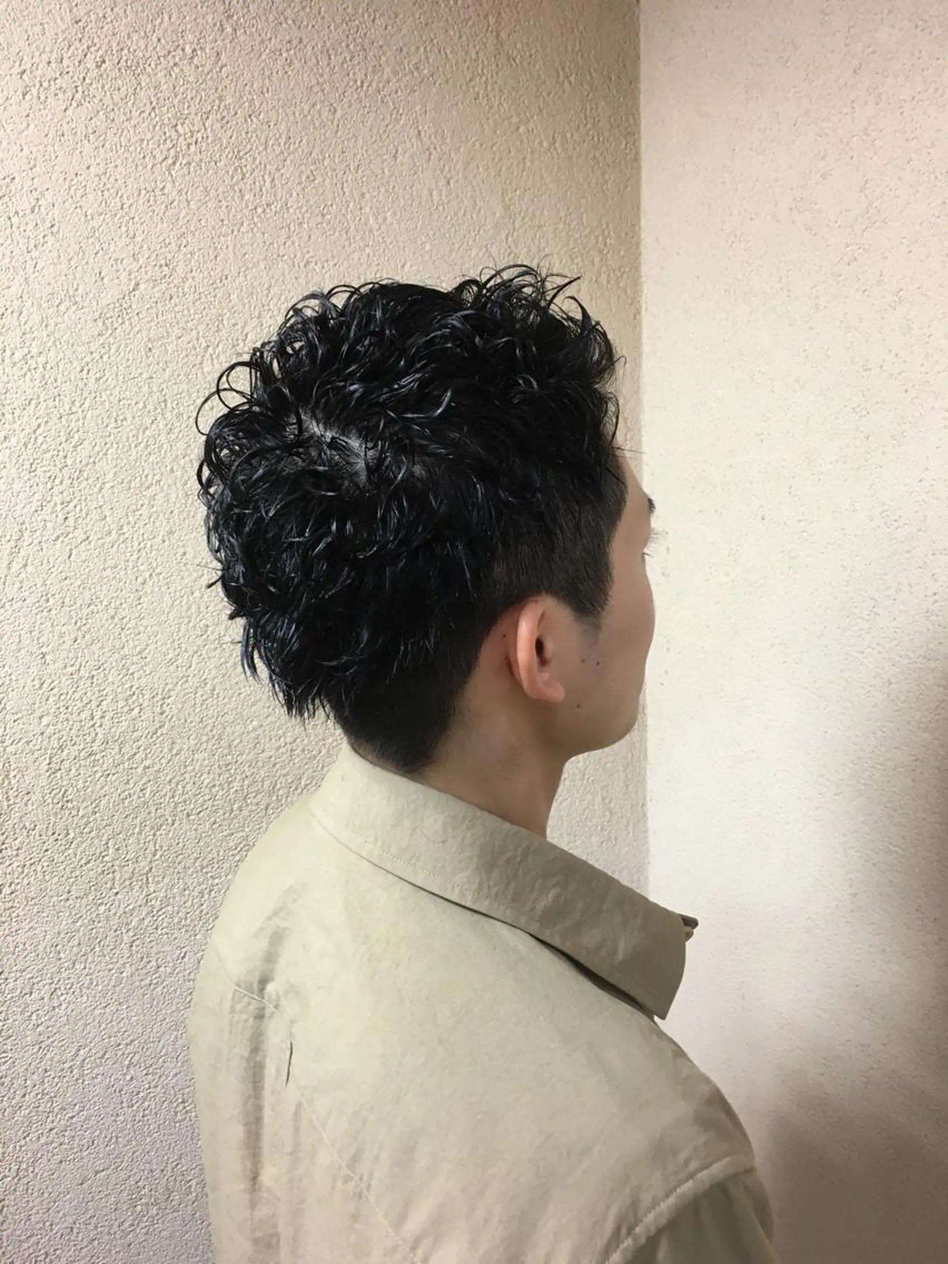 ショート パーマ メンズ 清水 まなのマツエク・マツパデザイン