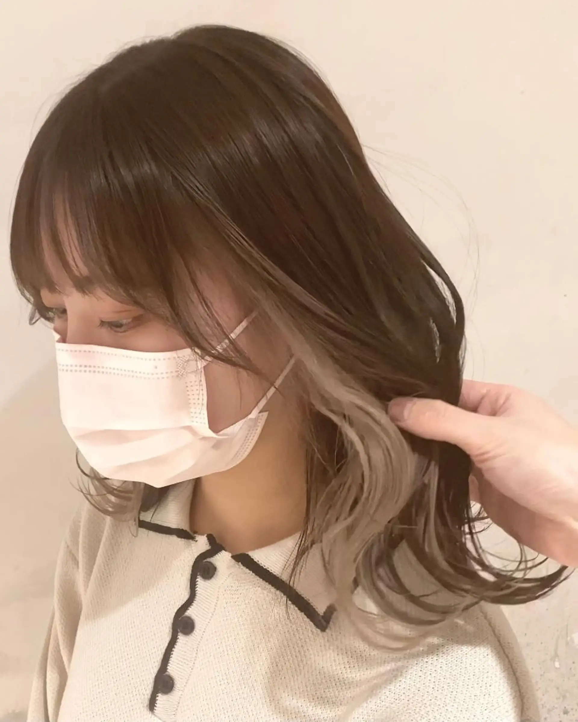 ミディアム カラー 橋口 陽太のヘアスタイル