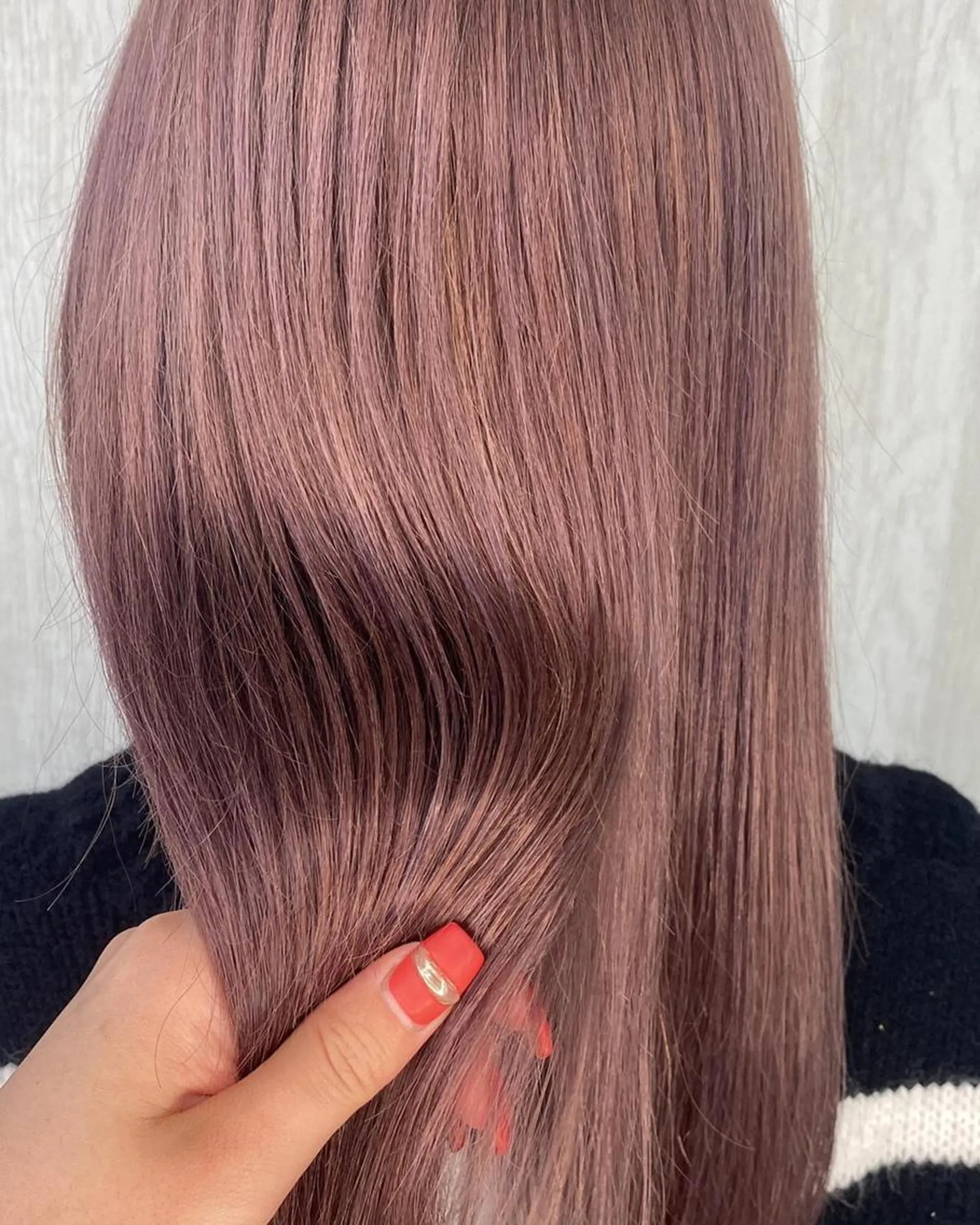 ロング カラー ベージュカラー ハイトーンカラー ラベンダーカラー UNDER vr 【アンダーバー】のヘアスタイル