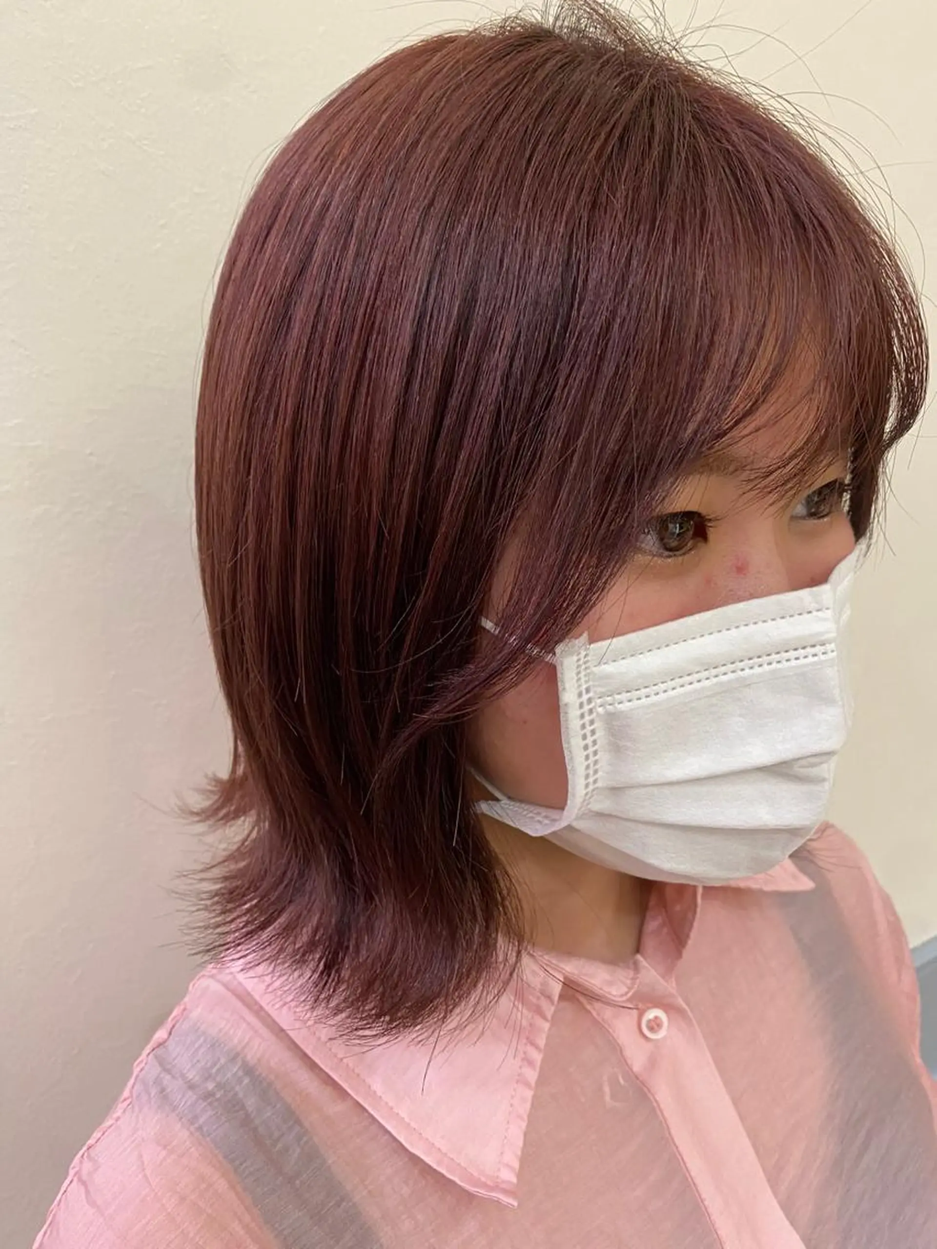 ショート 切りっぱなしボブ ボブ 外ハネヘア ヘアカラー トリートメント SALOWIN銀座PAYⅡ店所属・GINZARay2 風本朱里🐥のヘアスタイル