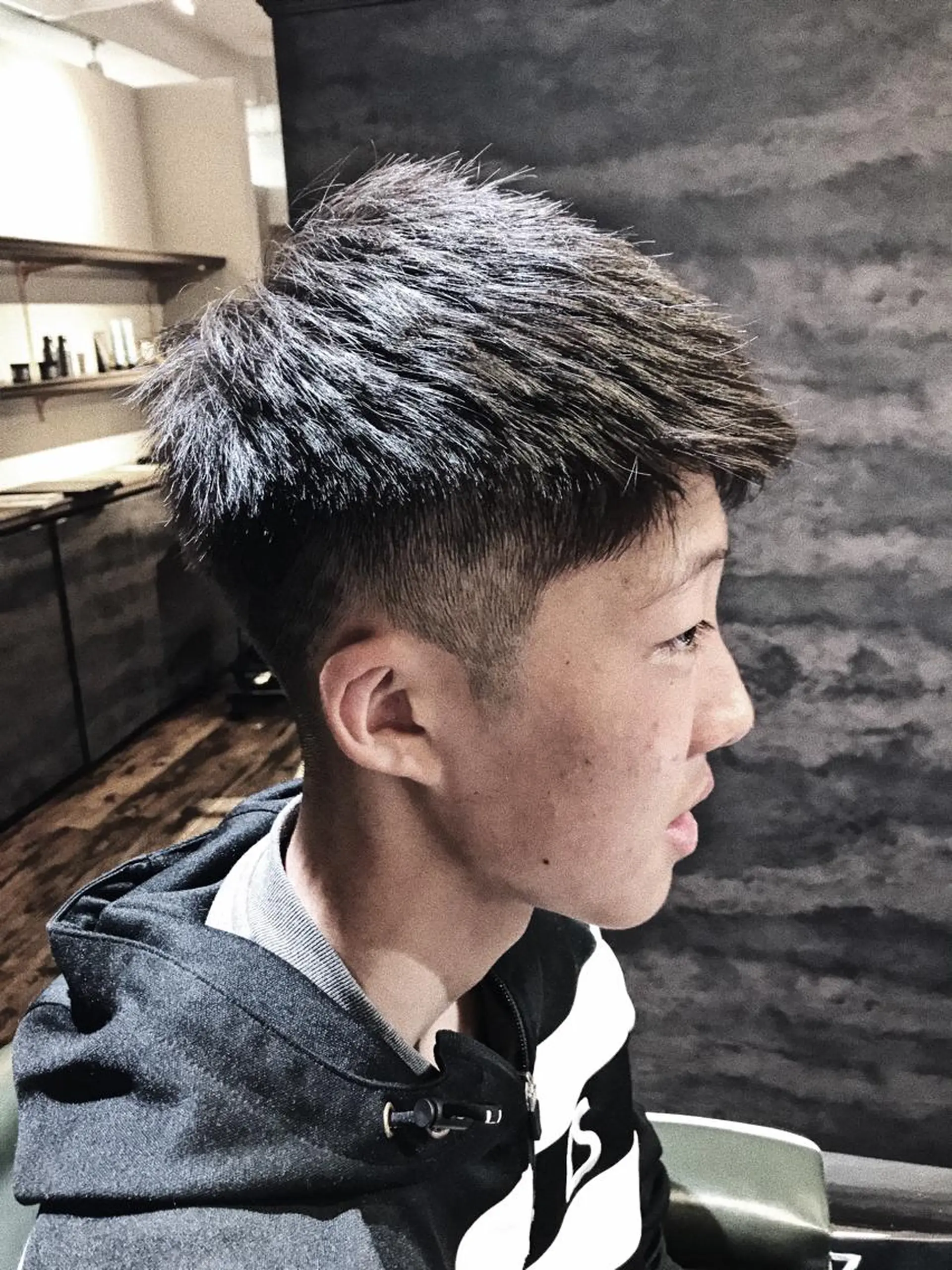 ショート メンズ カット ヘッドスパ 代表スタイリスト 直田 洋人のヘアスタイル